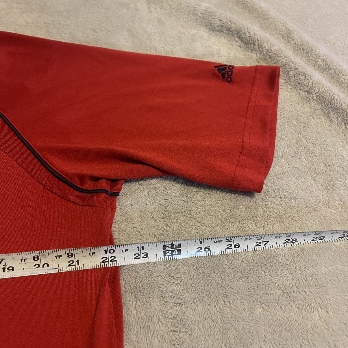 Adidas Adidas Golf Shirt Men Medium Red Climacool Polo Athletic Size US M / EU 48-50 / 2 - 7 Thumbnail