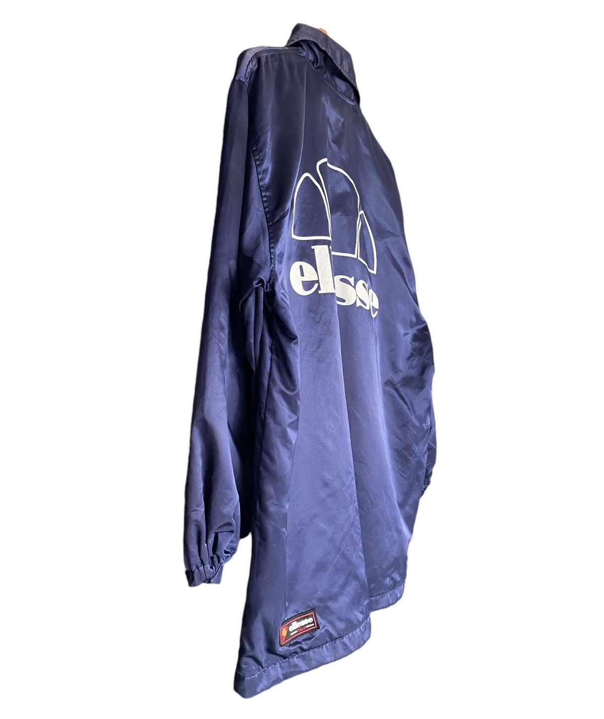 Ellesse × Vintage Vtg ELLESE 90s Polyster Button Jacket Size US L / EU 52-54 / 3 - 16 Thumbnail
