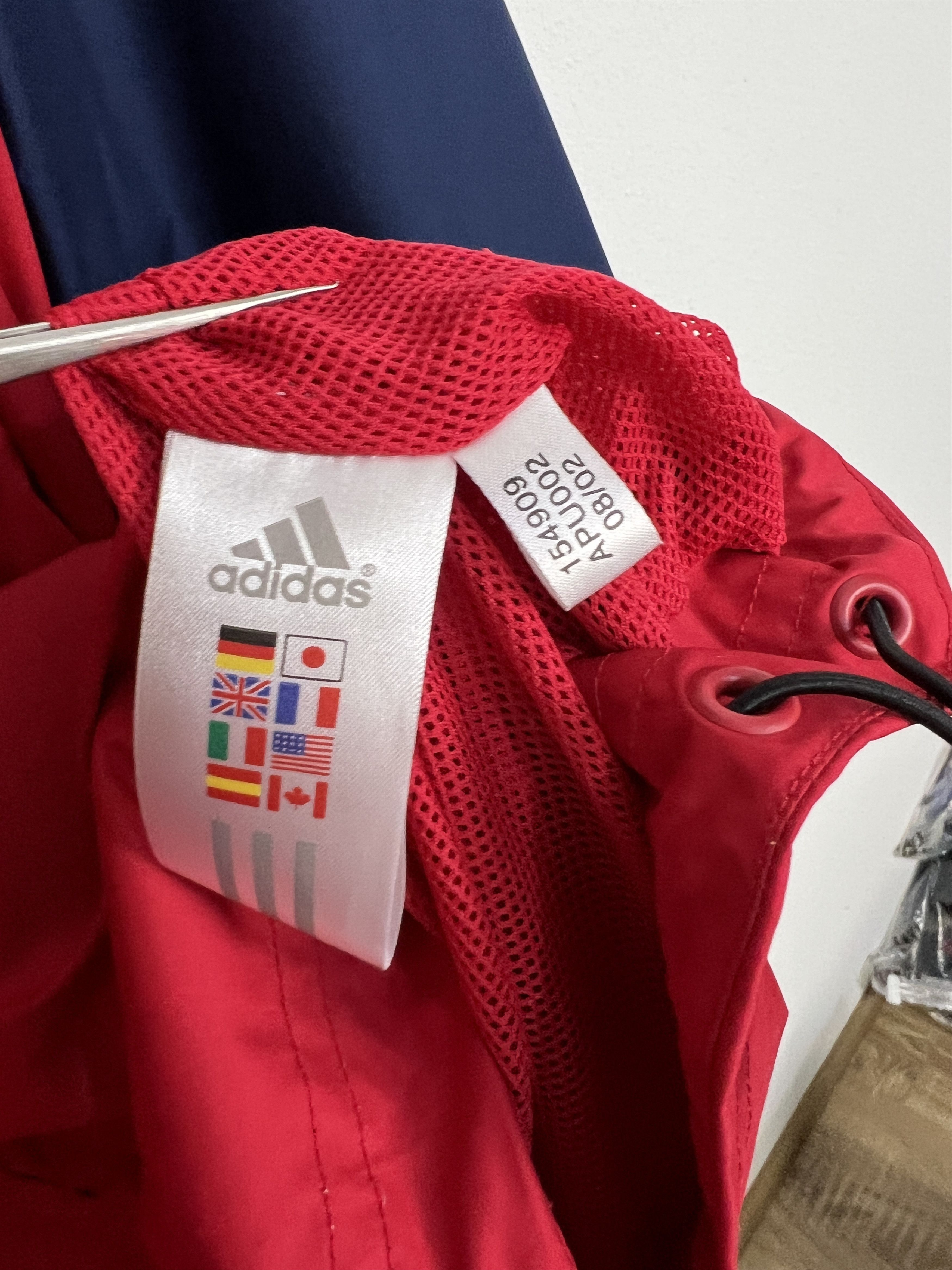 Adidas Vintage Adidas Bayern Munich Football Jacket Soccer Track Size US L / EU 52-54 / 3 - 9 Thumbnail