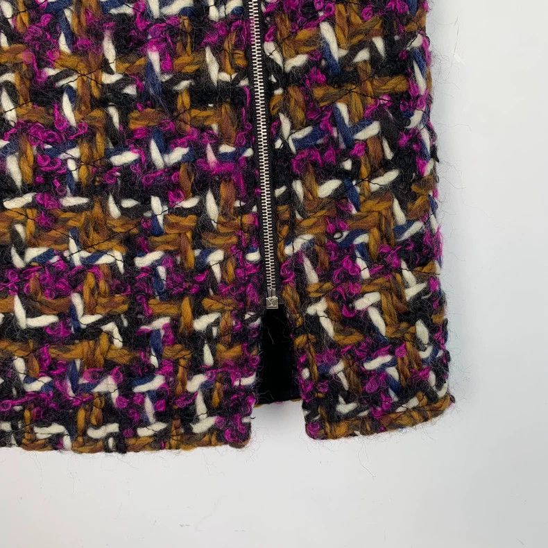 Louis Vuitton Louis Vuitton size os Colored zipper woolen knit skirt Size 29" - 4 Thumbnail