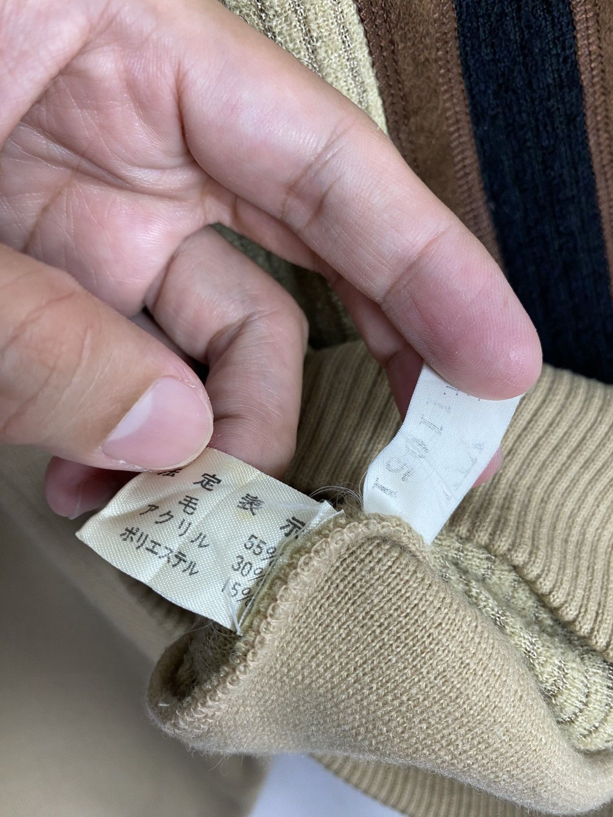 Japanese Brand Rare‼️ Bonton Zipper Sweater Made in Japan Size US M / EU 48-50 / 2 - 6 Thumbnail