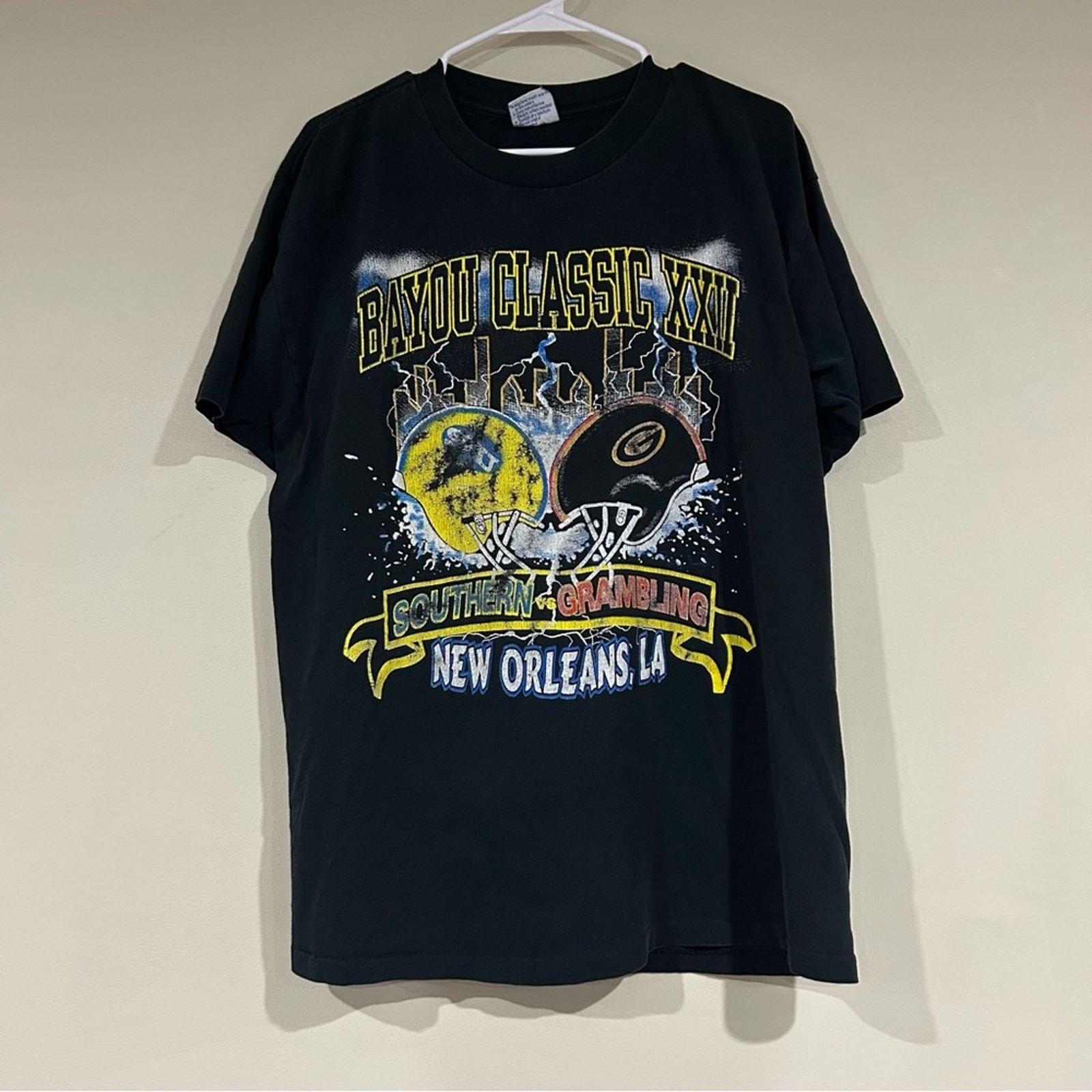All Sport 1995 Bayou Classic Southern Vs Grambling Shirt Size US XL / EU 56 / 4 - 1 Thumbnail