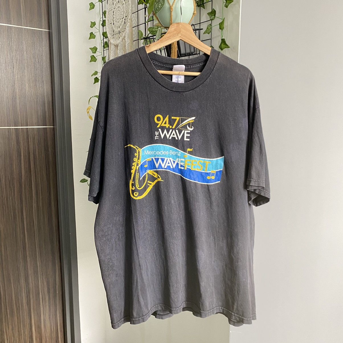 Band Tees Thrashed Faded Vintage Y2K The Wavefest ERD GRUNGE TEE Size US XXL / EU 58 / 5 - 4 Thumbnail