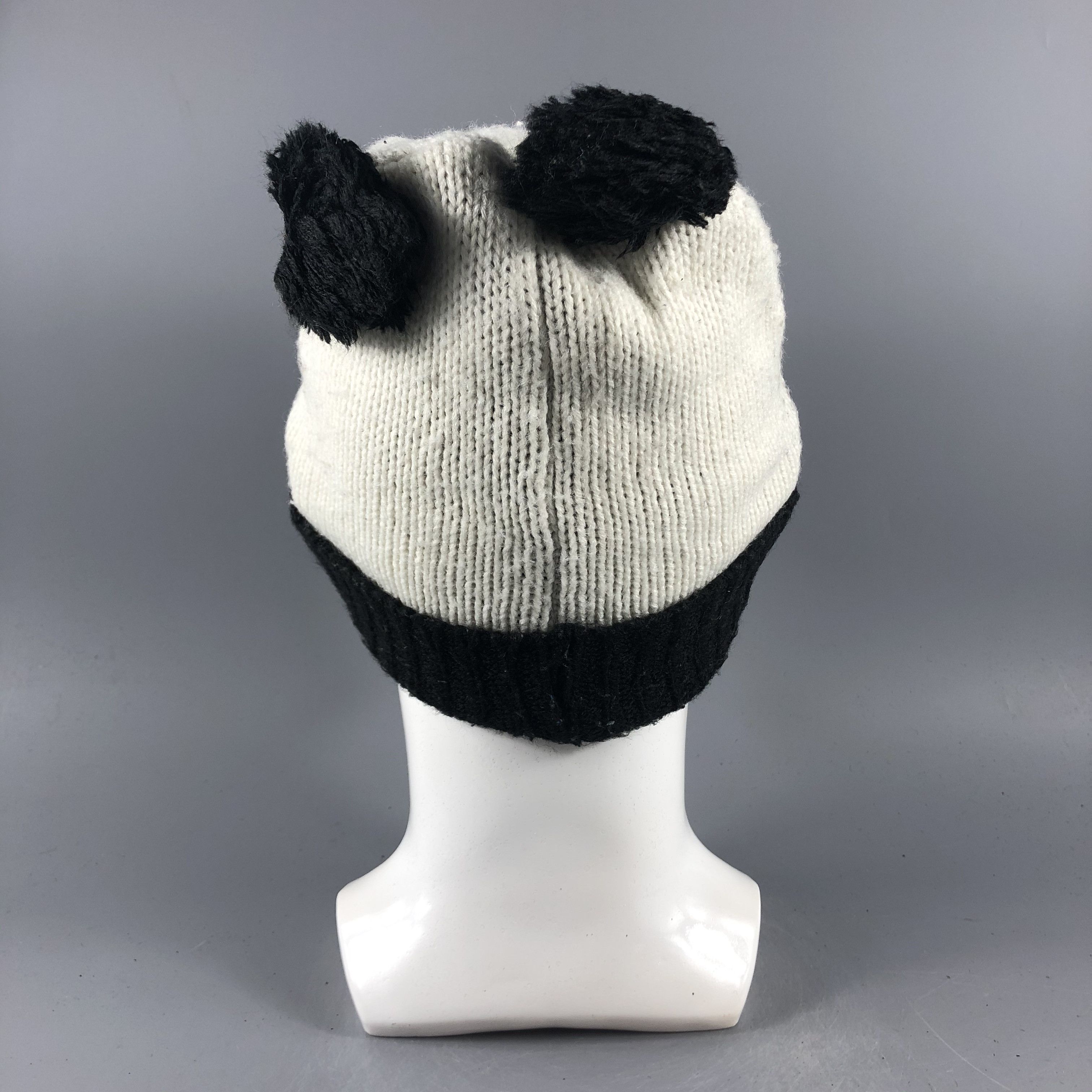 Japanese Brand × Vintage Panda Face Beanie Snow Hat Snow Cap -D048 Size ONE SIZE - 2 Thumbnail