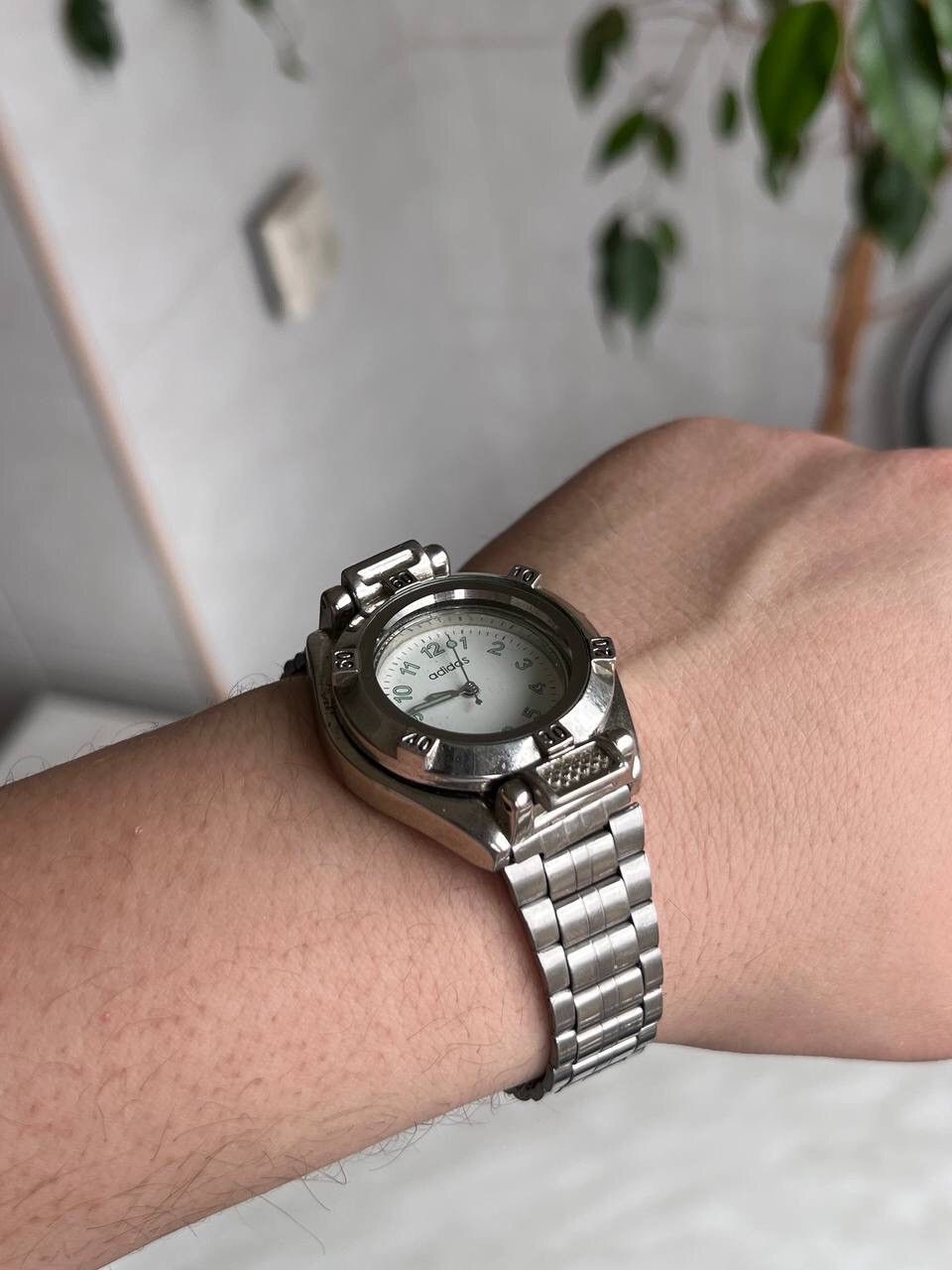 Adidas × Vintage Vintage 1990s Adidas watch futuristic open lid FREE SHIPPING Size ONE SIZE - 8 Thumbnail