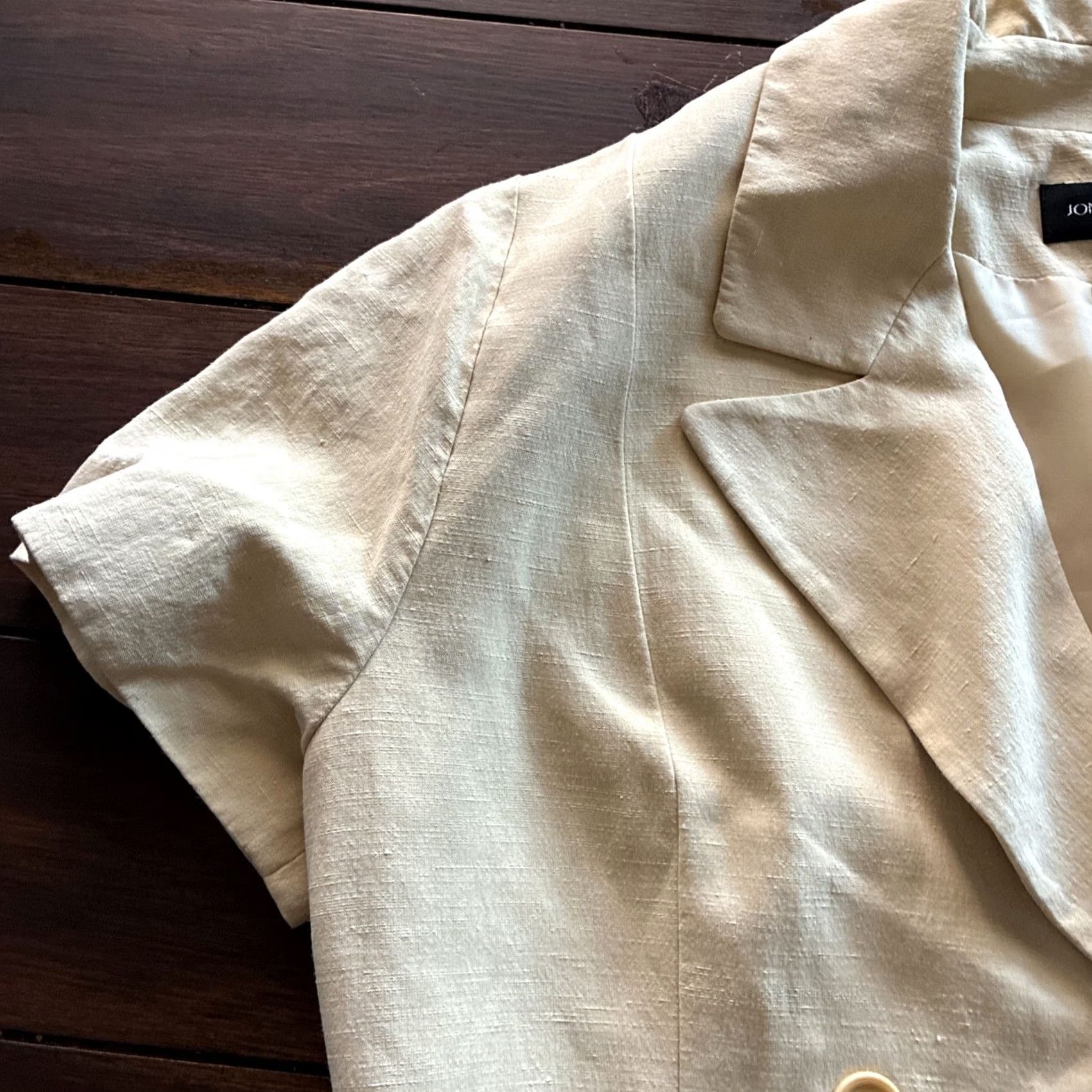 Jones New York Jones New York Shift Wrap Dress - Neutral Tan Size M / US 6-8 / IT 42-44 - 3 Thumbnail