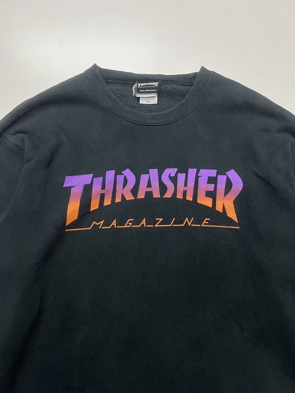 Thrasher VINTAGE THRASHER MAGAZINE SWEATSHIRT Size US XL / EU 56 / 4 - 4 Thumbnail