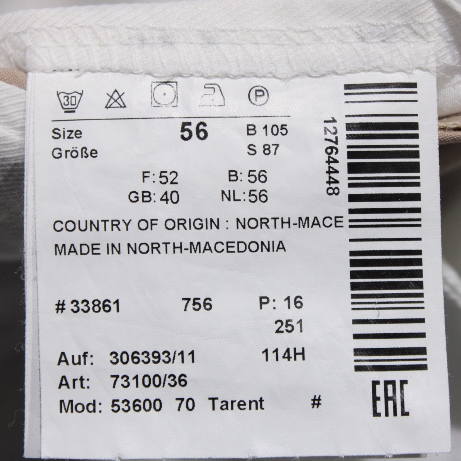 Hiltl Hiltl New with tags Chino Size 40 US In Beige Size US 40 / EU 56 - 6 Thumbnail