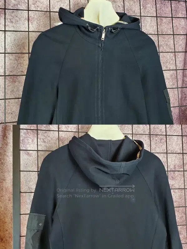 Burberry Burberry Black Cotton Blend Logo Cardigan. Size US S / EU 44-46 / 1 - 4 Thumbnail