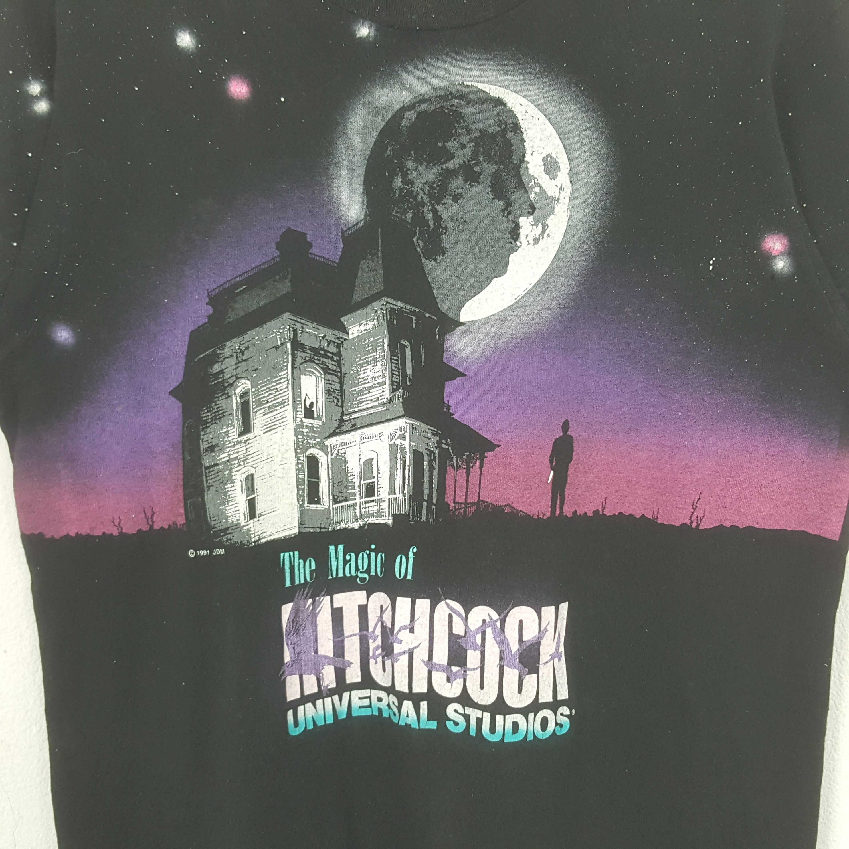 Vintage Vintage The Magic Of Hitchcock 1991 Movie Tshirt RR25 Size US M / EU 48-50 / 2 - 2 Thumbnail
