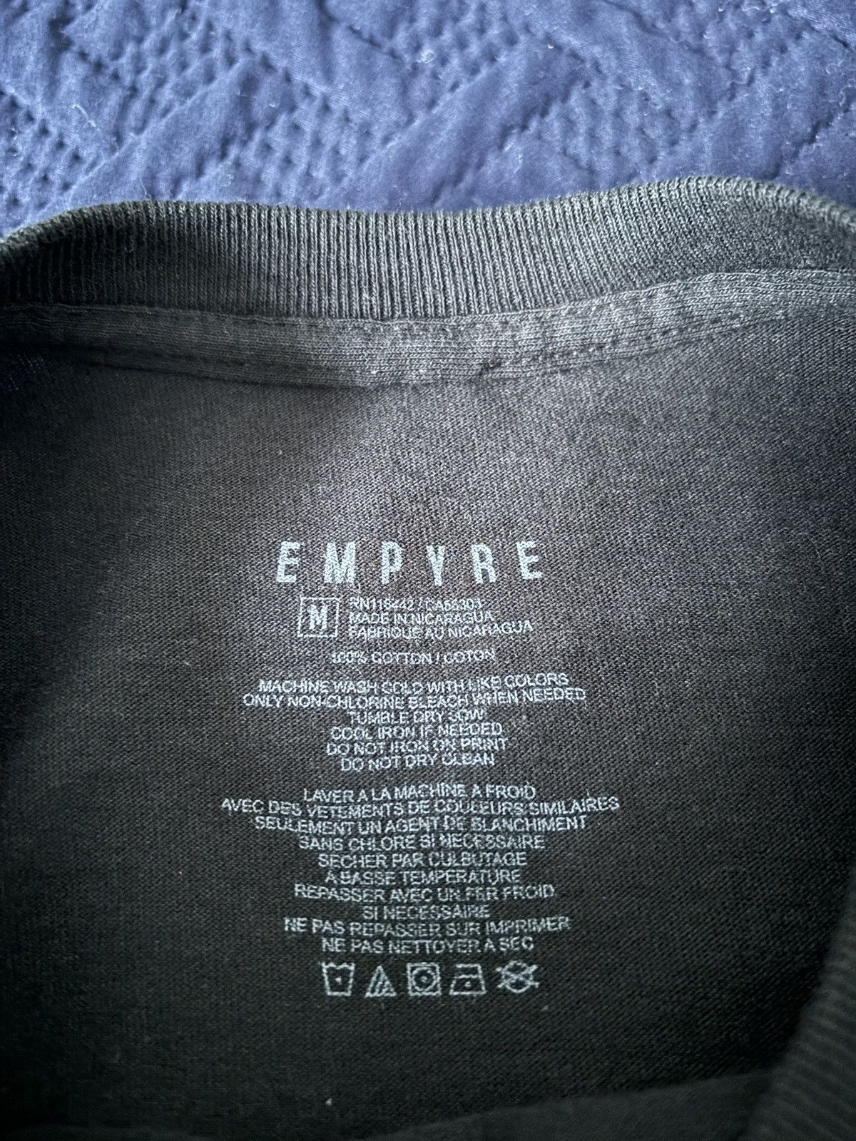 Empyre × Zumiez Empyre x Zumiez Black Long Sleeve Shirt Size US M / EU 48-50 / 2 - 3 Thumbnail