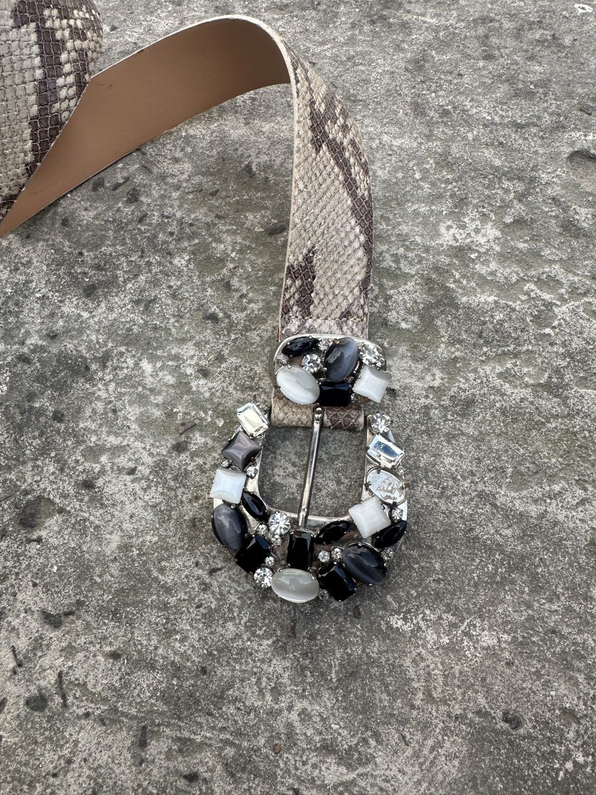 Other Y2K Snake Belts Streetwear Leather Avant Garde Vintage USA Size ONE SIZE - 2 Thumbnail