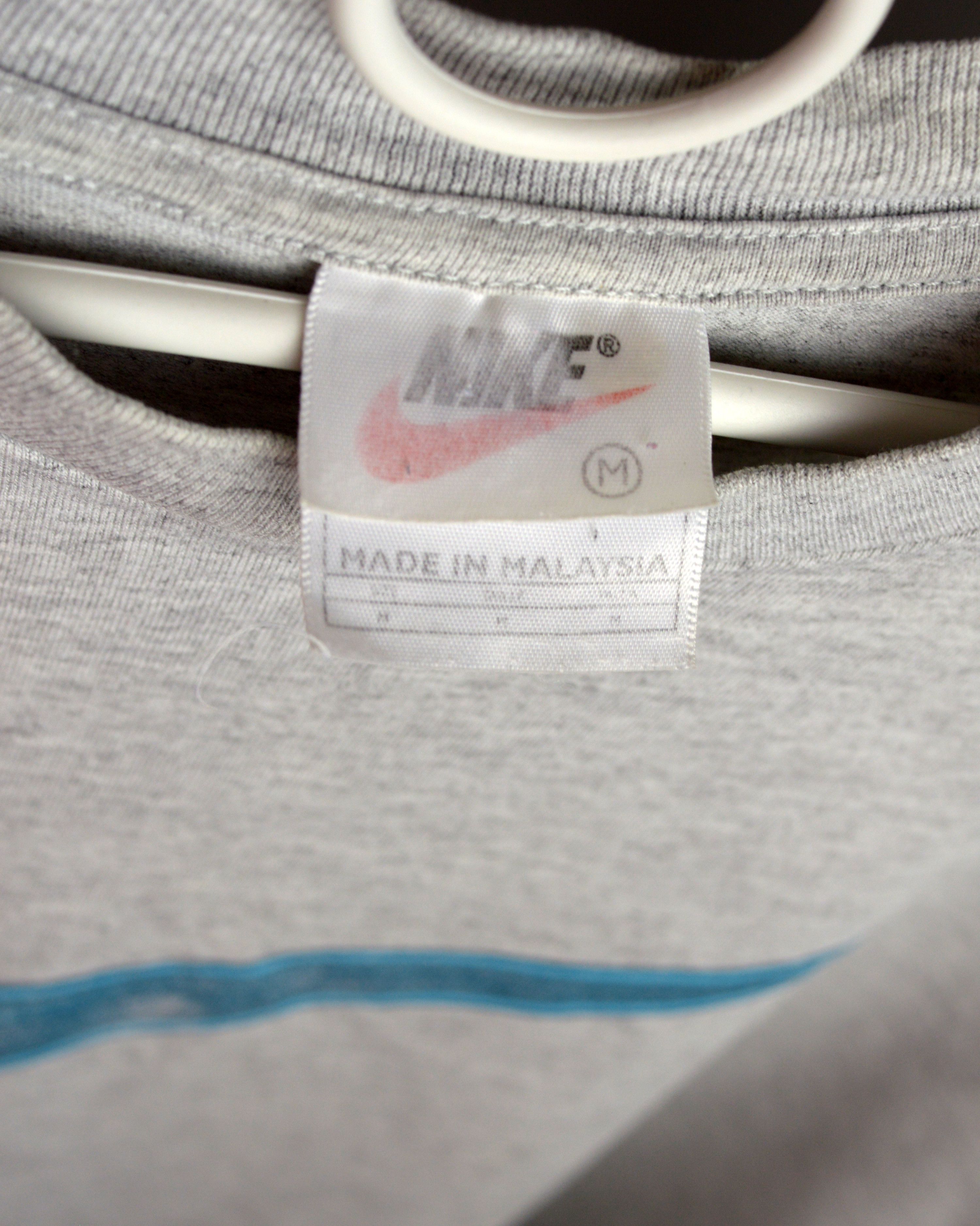 Nike × Vintage Vintage Nike Big Swoosh 90s t shirt Size US S / EU 44-46 / 1 - 3 Thumbnail
