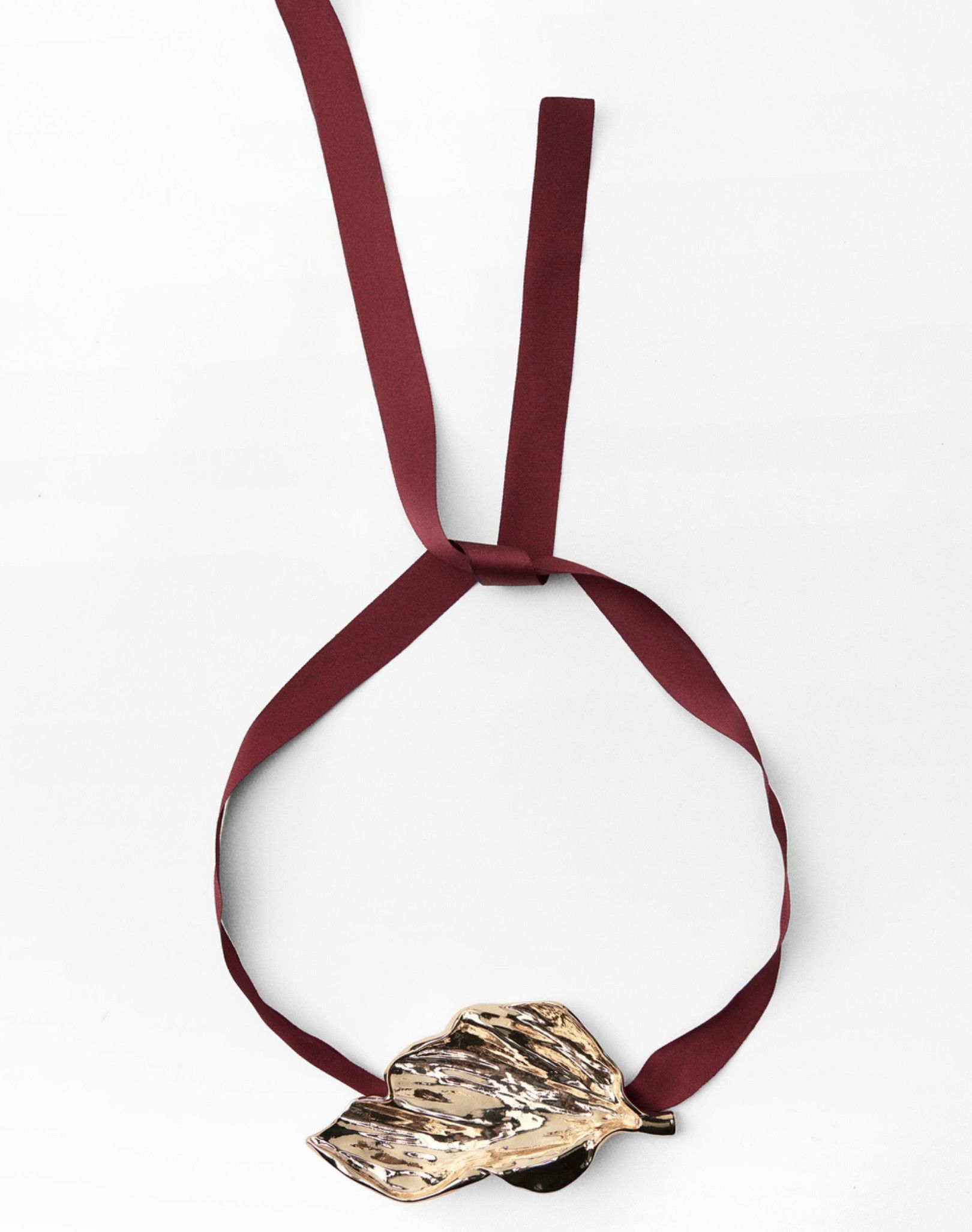 Zara Zara leaf corded necklace Size ONE SIZE - 3 Thumbnail