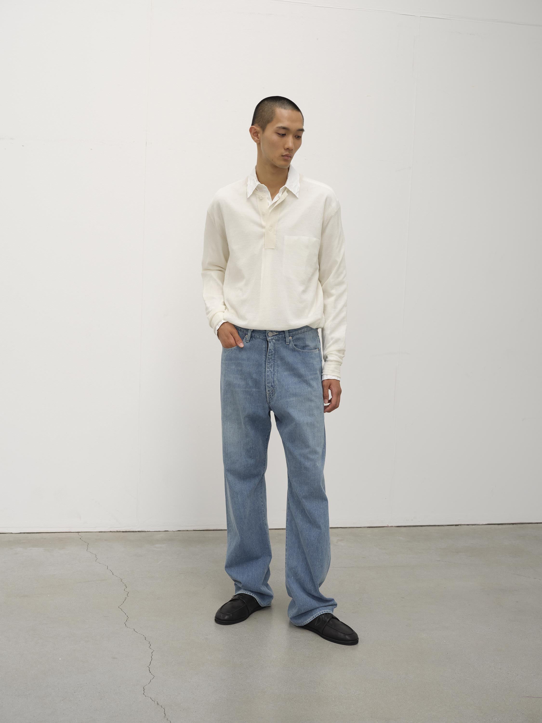 Auralee auralee SS24 Selvedge Faded Light Denim Pants Size US 32 / EU 48 - 3 Thumbnail