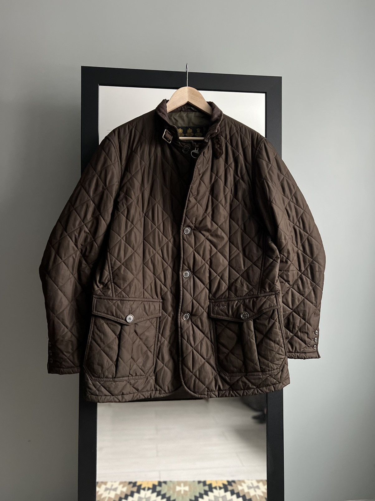 Barbour Barbour Vintage Quilted Jacket Size US XL / EU 56 / 4 - 1 Thumbnail