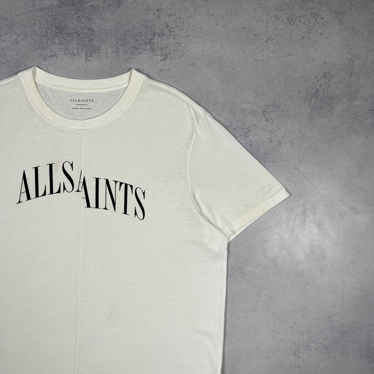 Allsaints AllSaints Dropout Big Logo Oversize Fit T Shirt Size US M / EU 48-50 / 2 - 3 Thumbnail