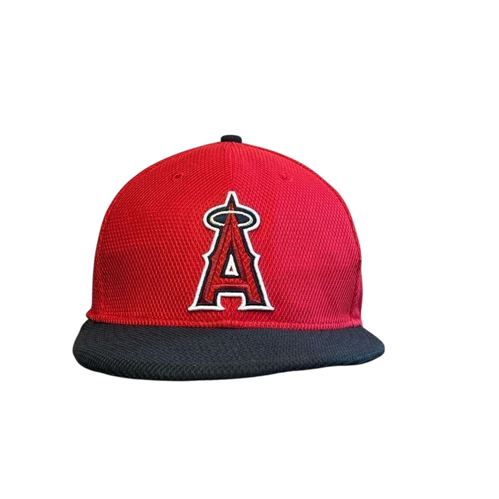 New Era New Era Los Angeles Angels 5950 Baseball Cap Hat 7 1/8 MLB Size ONE SIZE - 1 Thumbnail