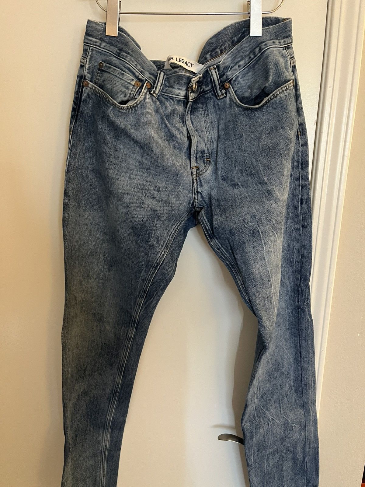 Our Legacy Our Legacy Cloud Wash Denim Size US 33 - 3 Thumbnail