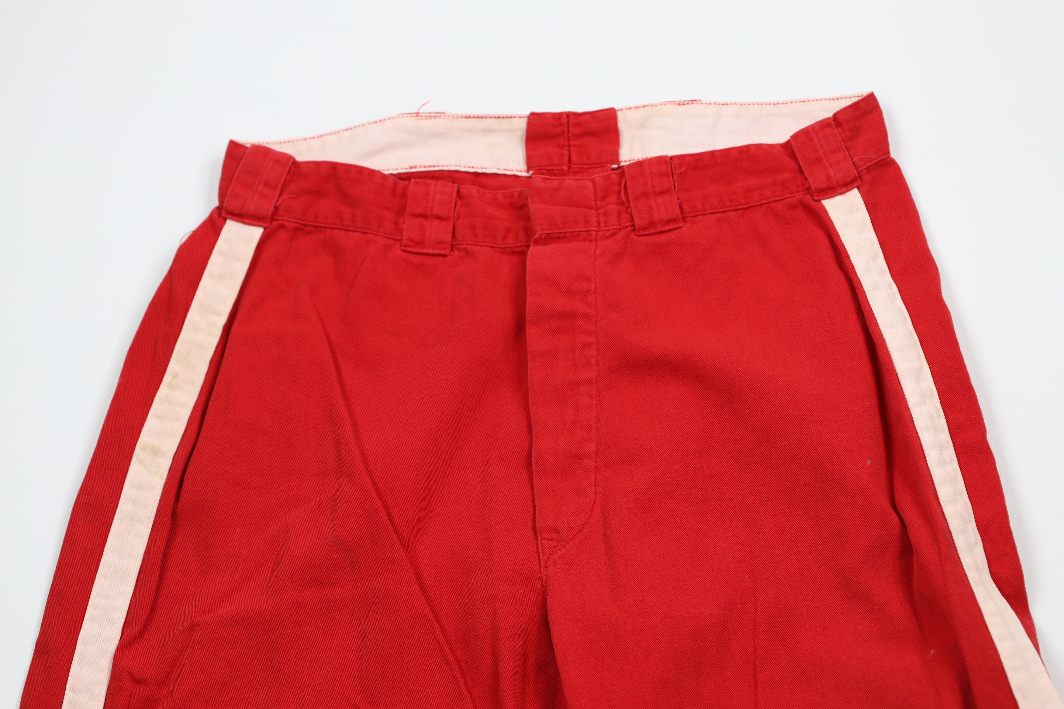 Vintage Vintage 50s Button Fly Wide Leg Baseball Uniform Pants USA Size US 32 / EU 48 - 2 Thumbnail