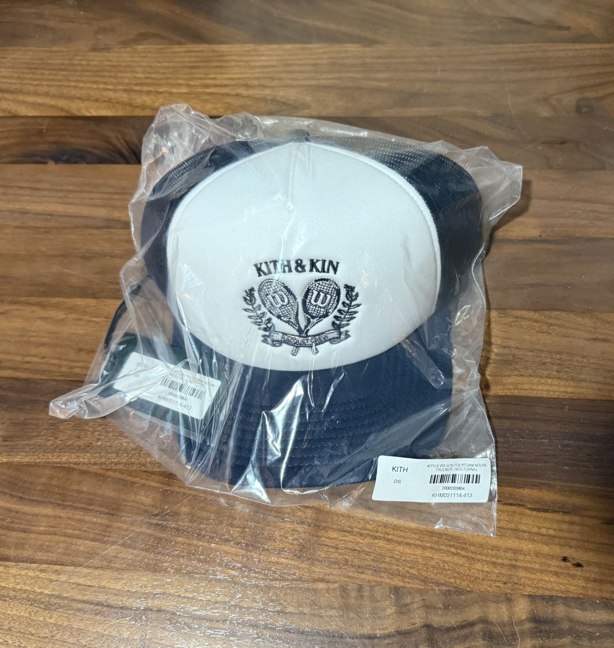 Kith × Wilson Kith for Wilson Polyfoam Nolan Trucker Hat Snapback Size ONE SIZE - 7 Thumbnail