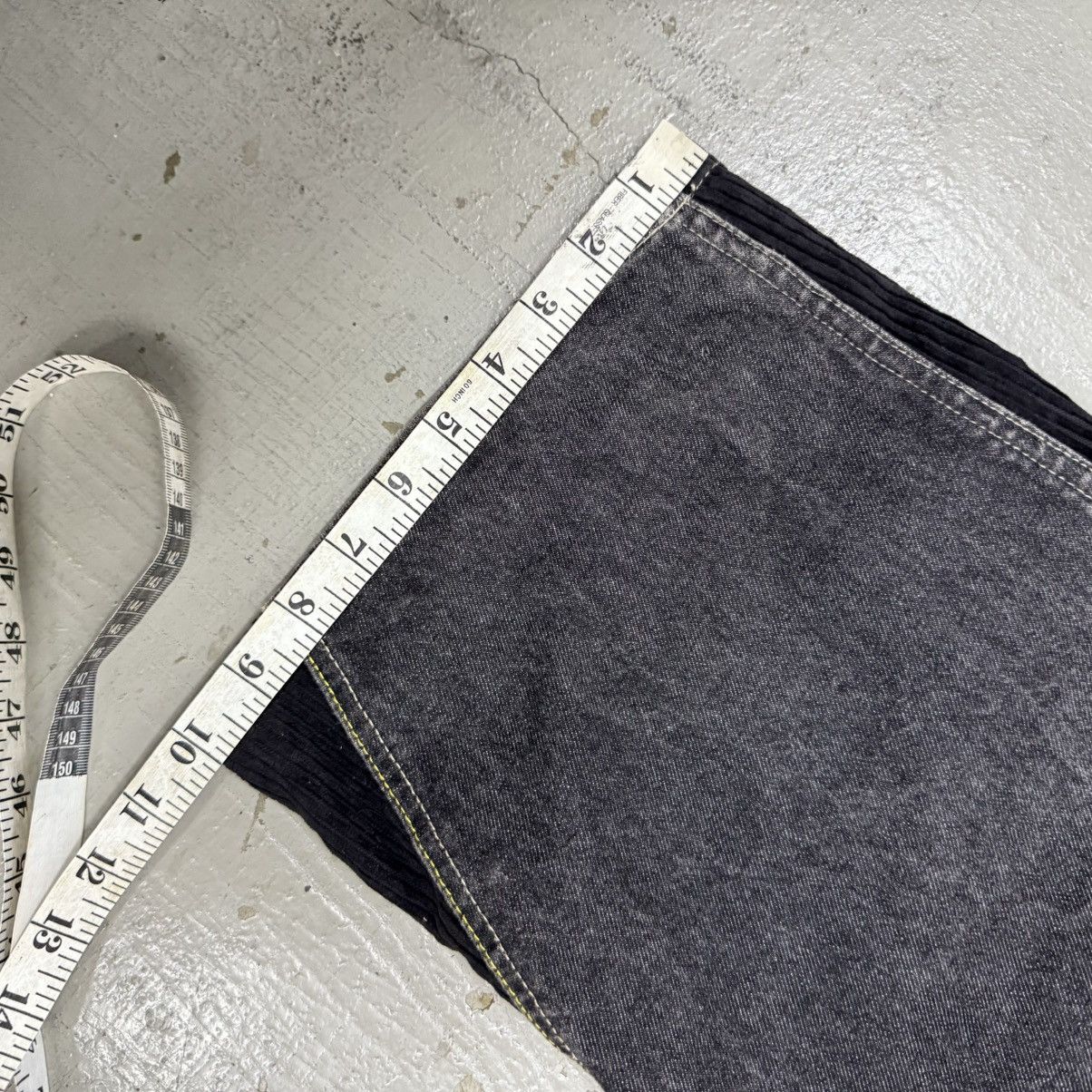 Sean John Vintage Y2K Sean John Black Carpenter Baggy Denim Jnco Size US 40 / EU 56 - 7 Thumbnail