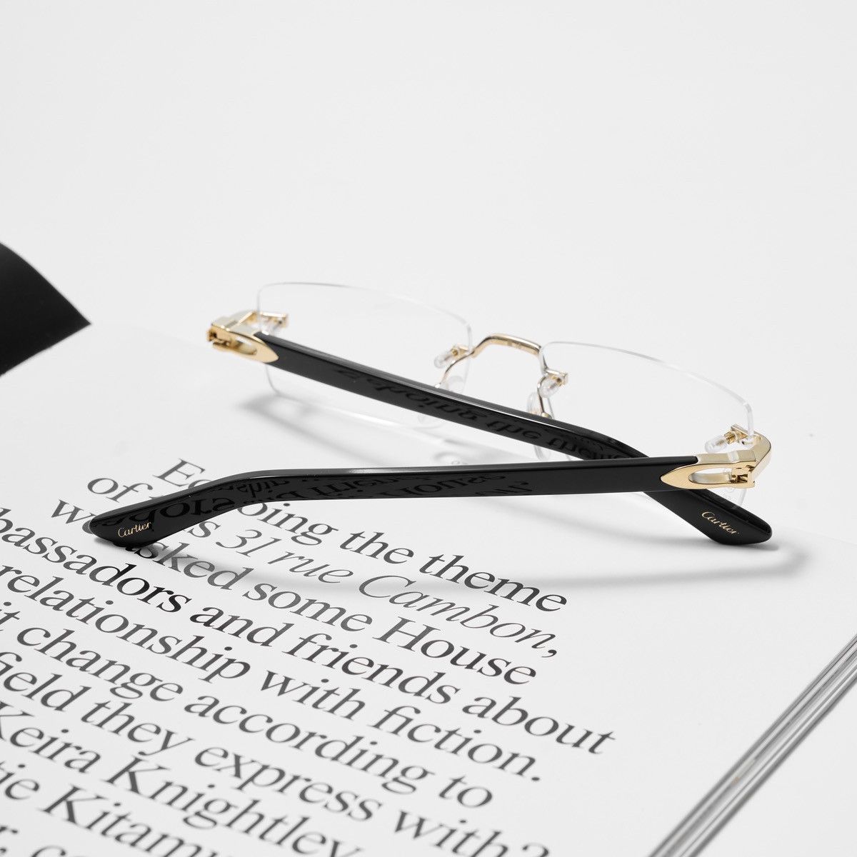 Cartier CARTIER CT0581O 001 GLASSES Size ONE SIZE - 6 Thumbnail