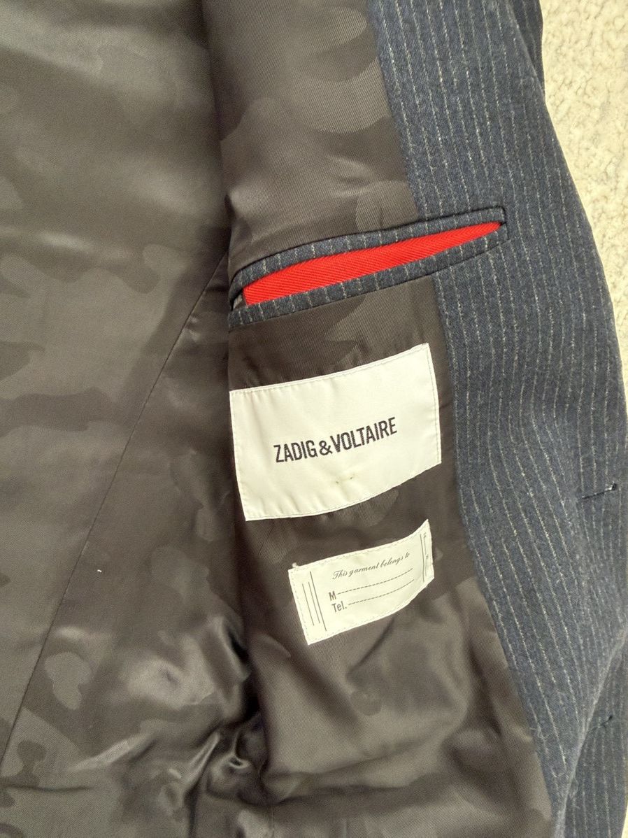 Zadig & Voltaire Striped Blazer Size 36R - 3 Thumbnail