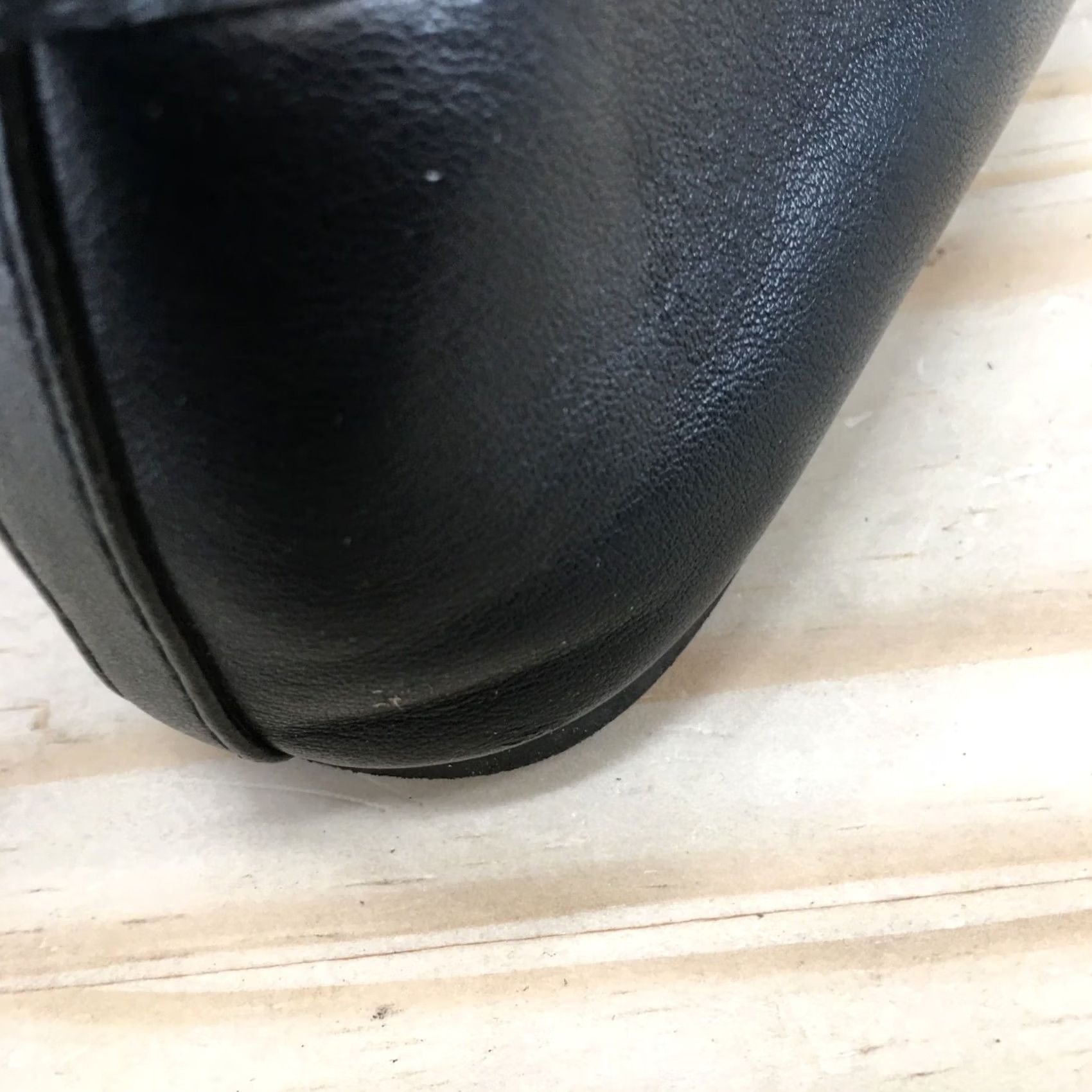 Vintage Arizona Jean Co. Shoes Womens 8.5 M Ballet Flats Black Pointed Toe Flat Casual Shoes Size 28" / US 6 / IT 42 - 5 Thumbnail