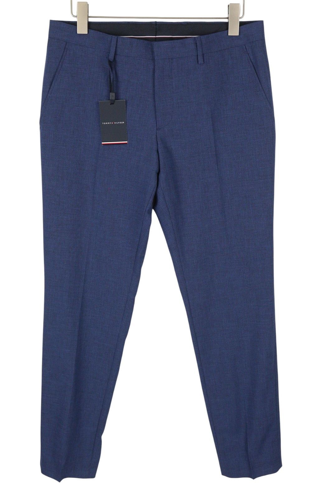 Tommy Hilfiger THFLEX MICRO STRUCTURE EU48 Blue Wool Blend 87473 Size US 32 / EU 48 - 1 Thumbnail