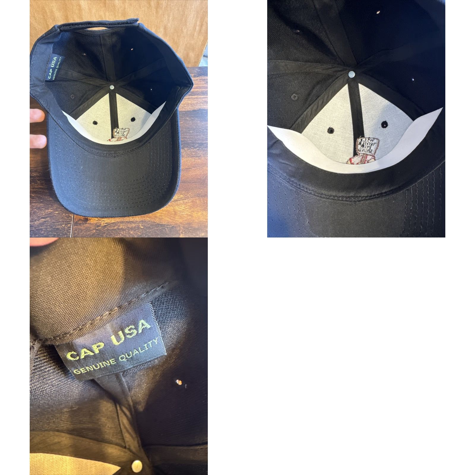 Vintage VINTAGE Y2K Will Work For Head Funny Raunchy Y2K Adjustable Comic Hat Baseball Cap One Size Unisex Adults Blue Men/Women? Size ONE SIZE - 8 Thumbnail
