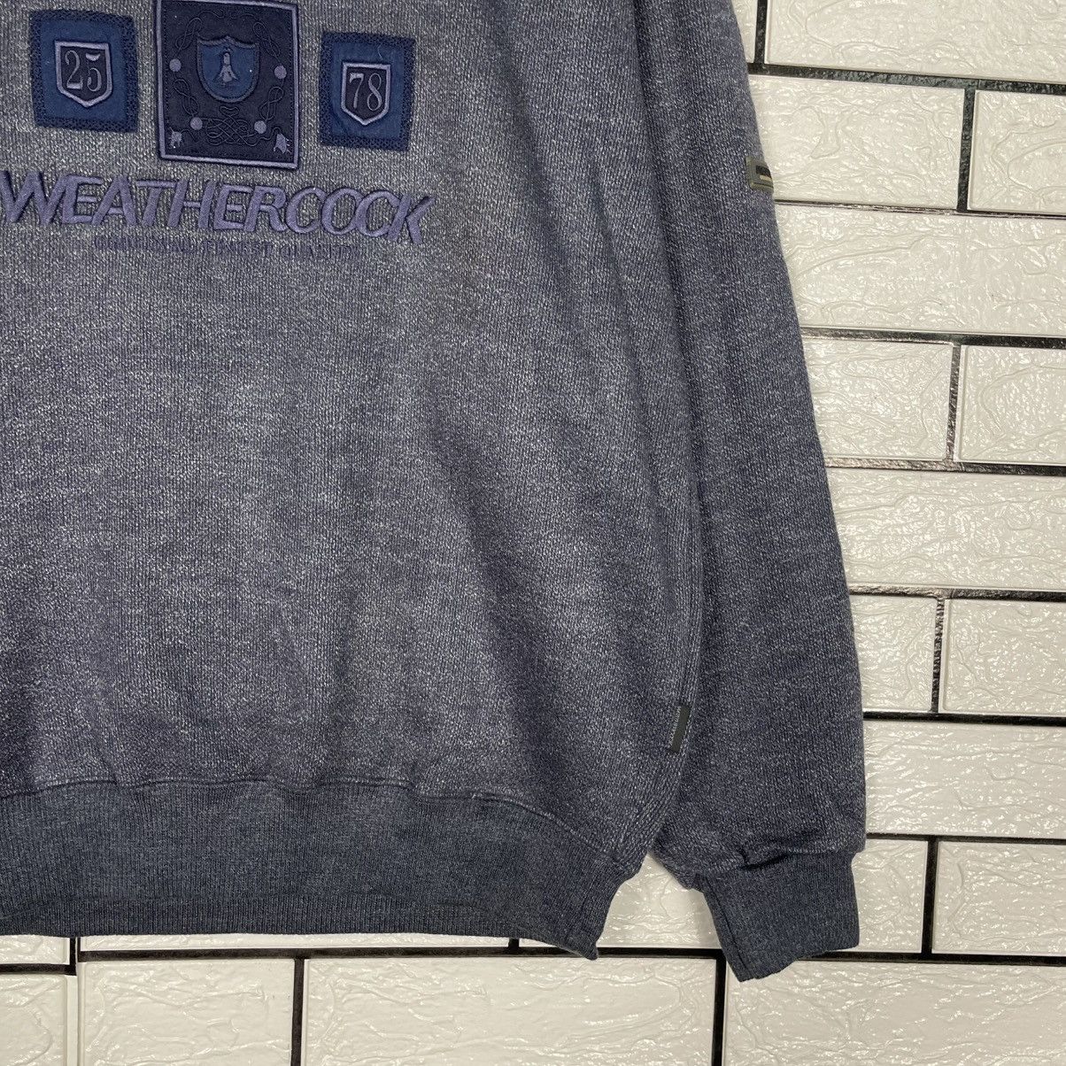 Japanese Brand Weathercock Big Logo Sweatshirt Size US S / EU 44-46 / 1 - 4 Thumbnail