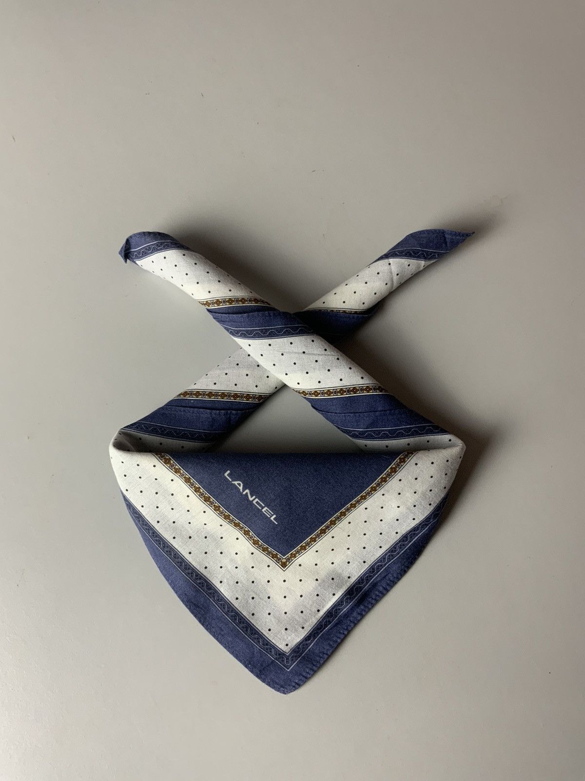 Lancel Lancel Indigo Bandana Handkerchief Size ONE SIZE - 1 Thumbnail