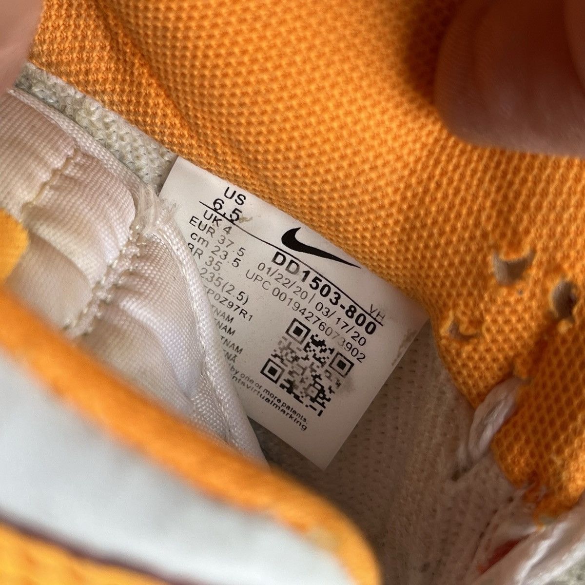 Nike Nike dunk low Laser Orange/White Size US 6.5 / IT 36.5 - 8 Thumbnail