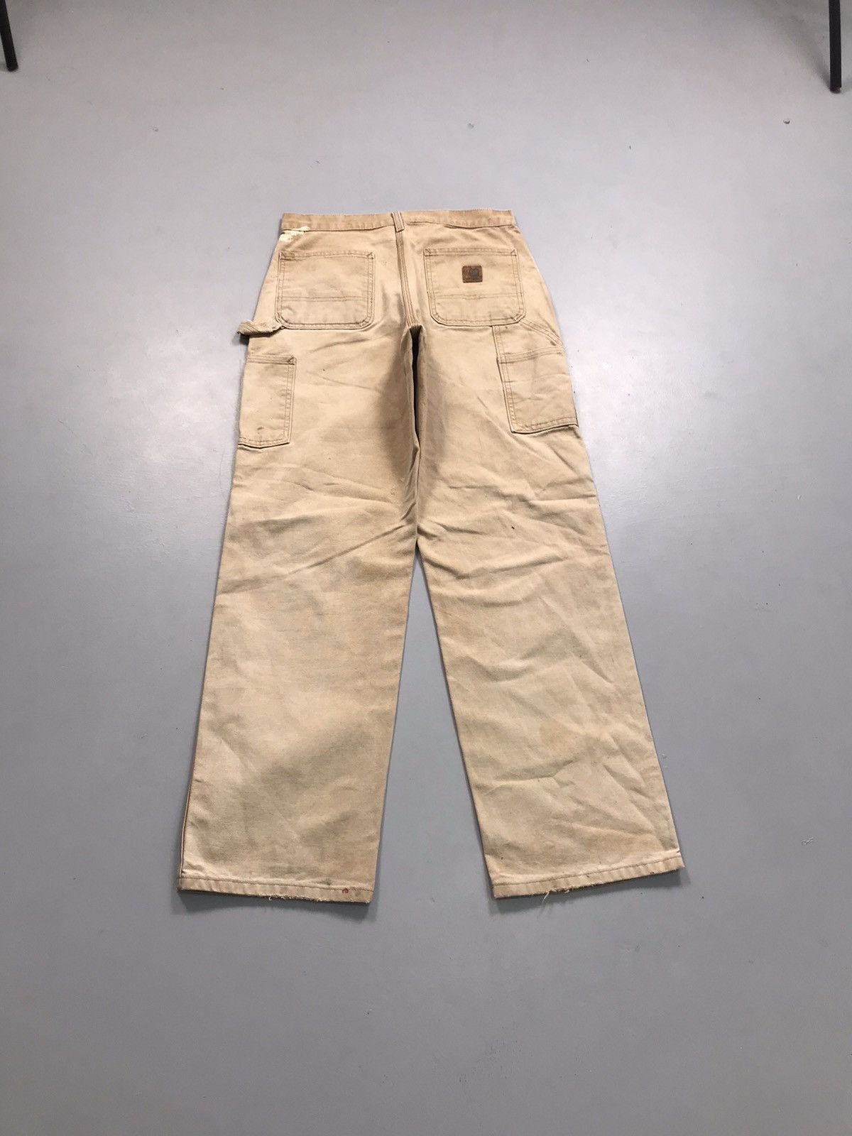 Carhartt Vintage Carhartt B11 BRN carpenter workwear denim Size US 32 / EU 48 - 2 Thumbnail