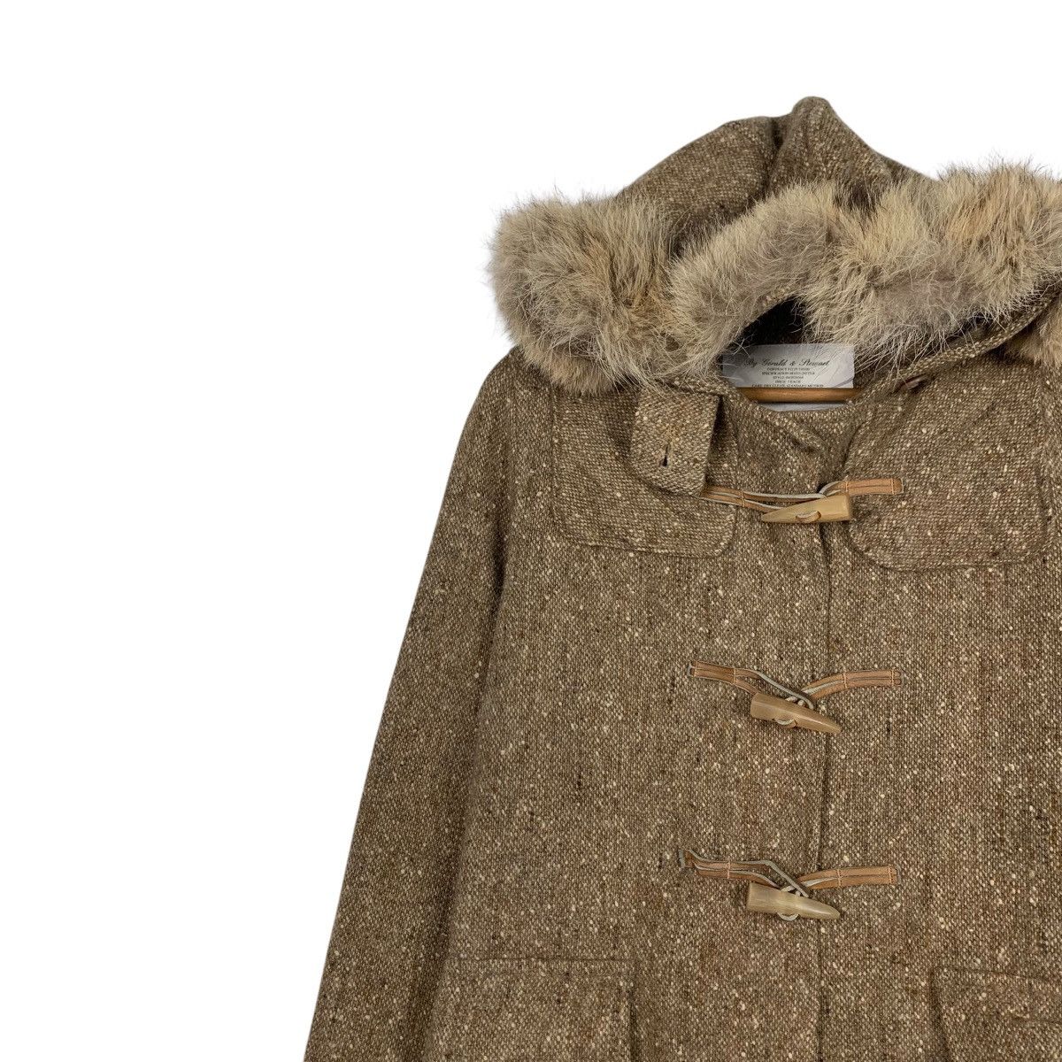 Fidelity FIDELITY By Gerald & Steward Wool Hooded Jacket #2316-C103 Size XS / US 0-2 / IT 36-38 - 6 Thumbnail