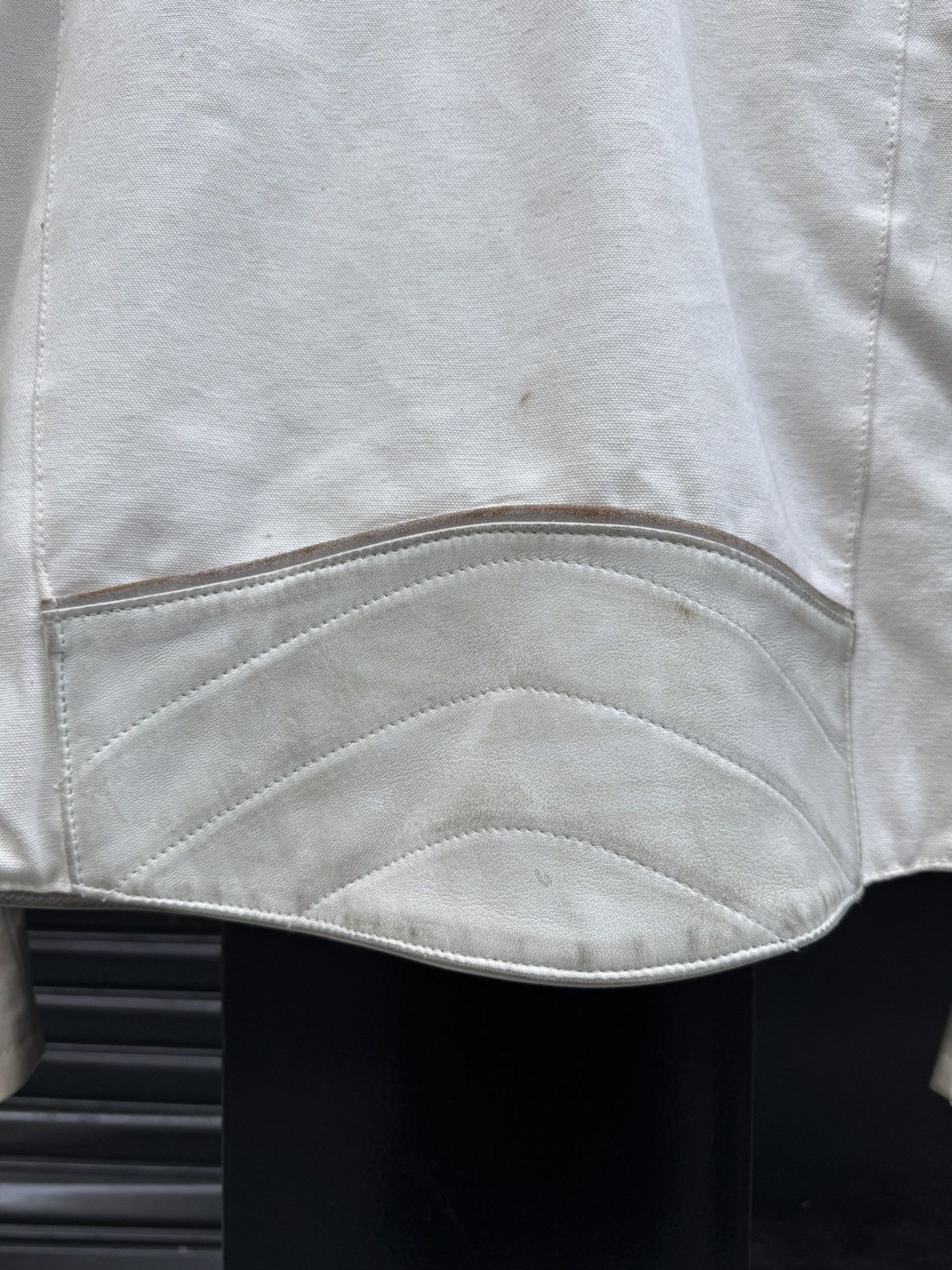 Maison Margiela Maison Martin Margiela SS05 Distressed Leather Biker Jacket Size US M / EU 48-50 / 2 - 10 Thumbnail