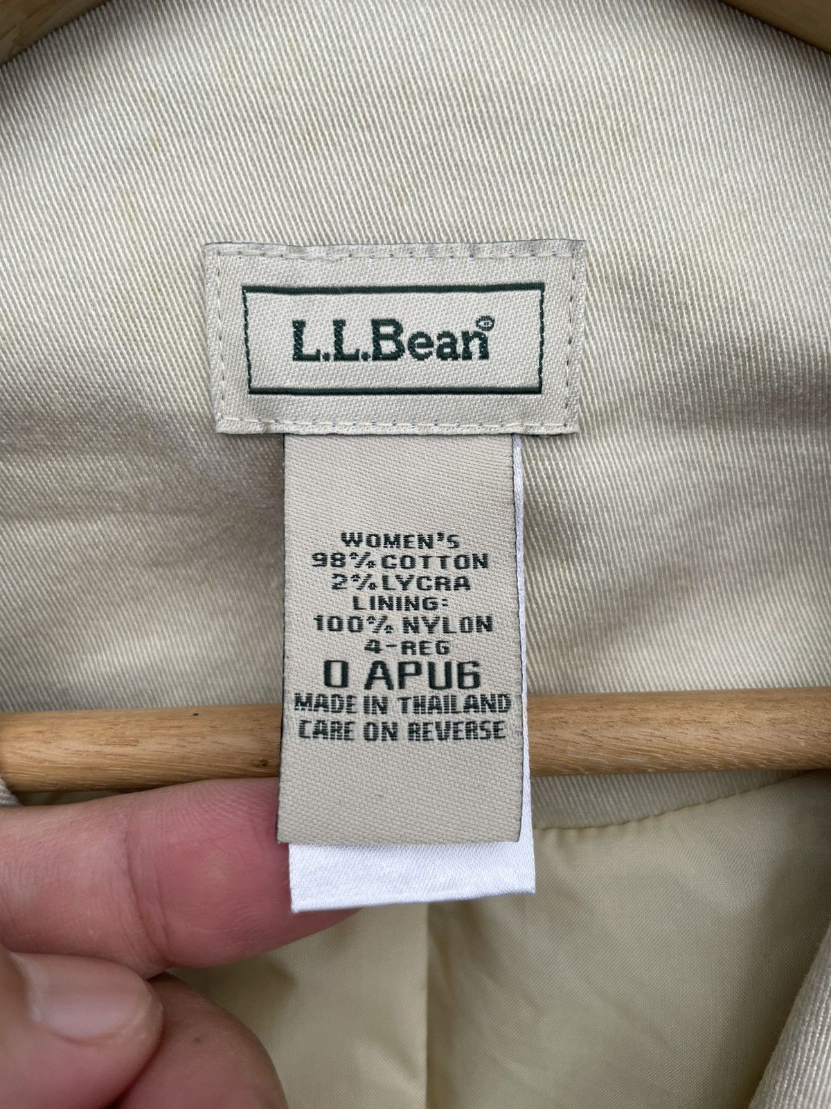 L.L. Bean 🔥Accept Binding Offer🔥 L.L Bean Cotton Blazer Size S / US 4 / IT 40 - 7 Thumbnail
