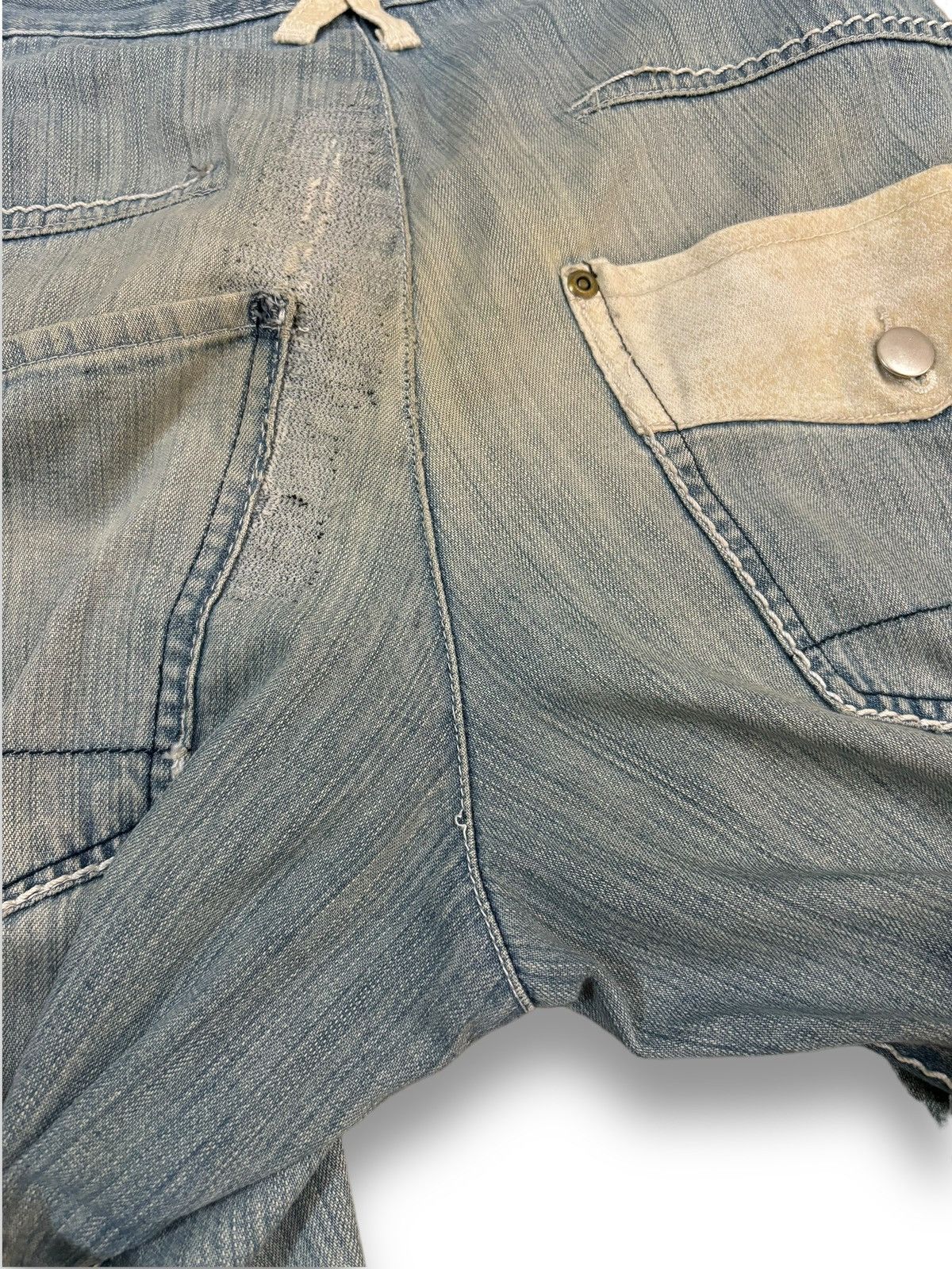 Blue Blue Japan Vintage Japanese Brand Rusty Blue Wash Loose Fit Jeans Size US 30 / EU 46 - 12 Thumbnail