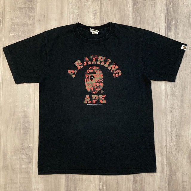 Bape 🔥Shin Godzilla🔥 BAPE College Logo T-shirt a bathing ape Size US L / EU 52-54 / 3 - 2 Thumbnail