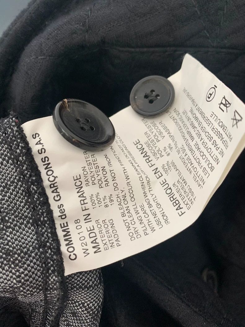Comme des Garcons Comme Des Garcons overcoat Size S / US 4 / IT 40 - 4 Thumbnail