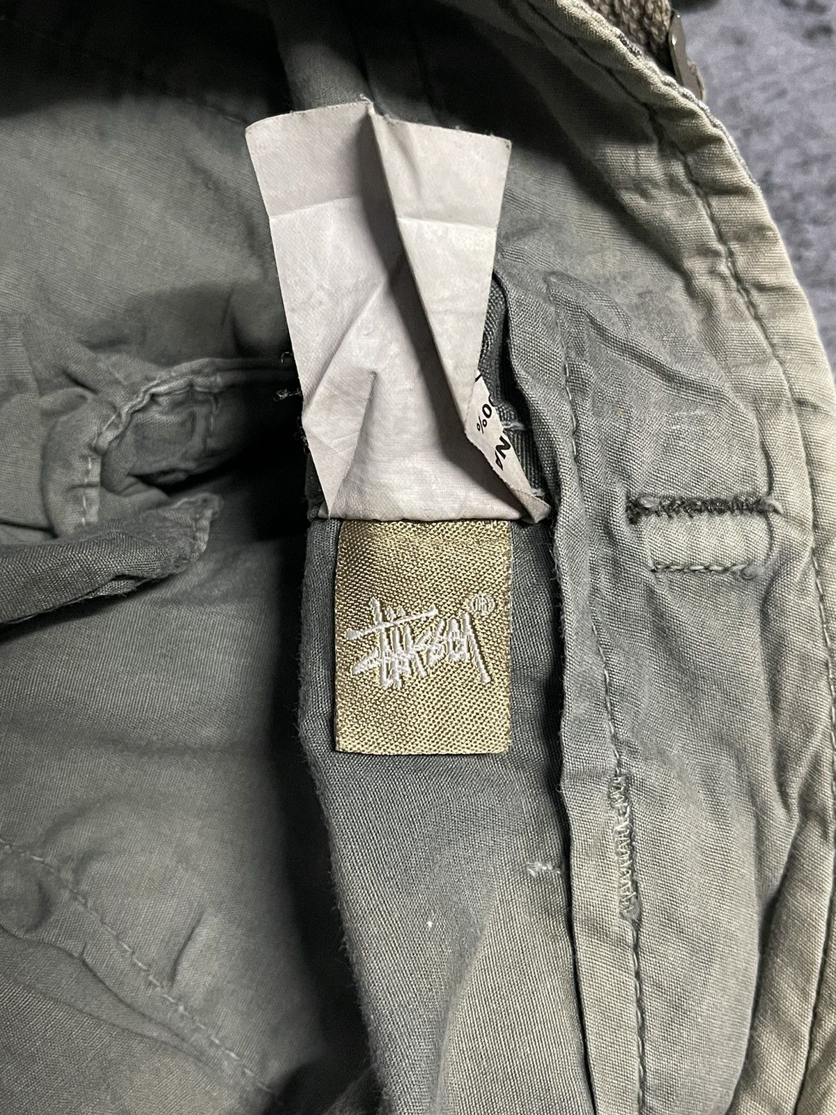 Stussy Vintage Stussy Cargo Half Pants Size US 32 / EU 48 - 9 Thumbnail