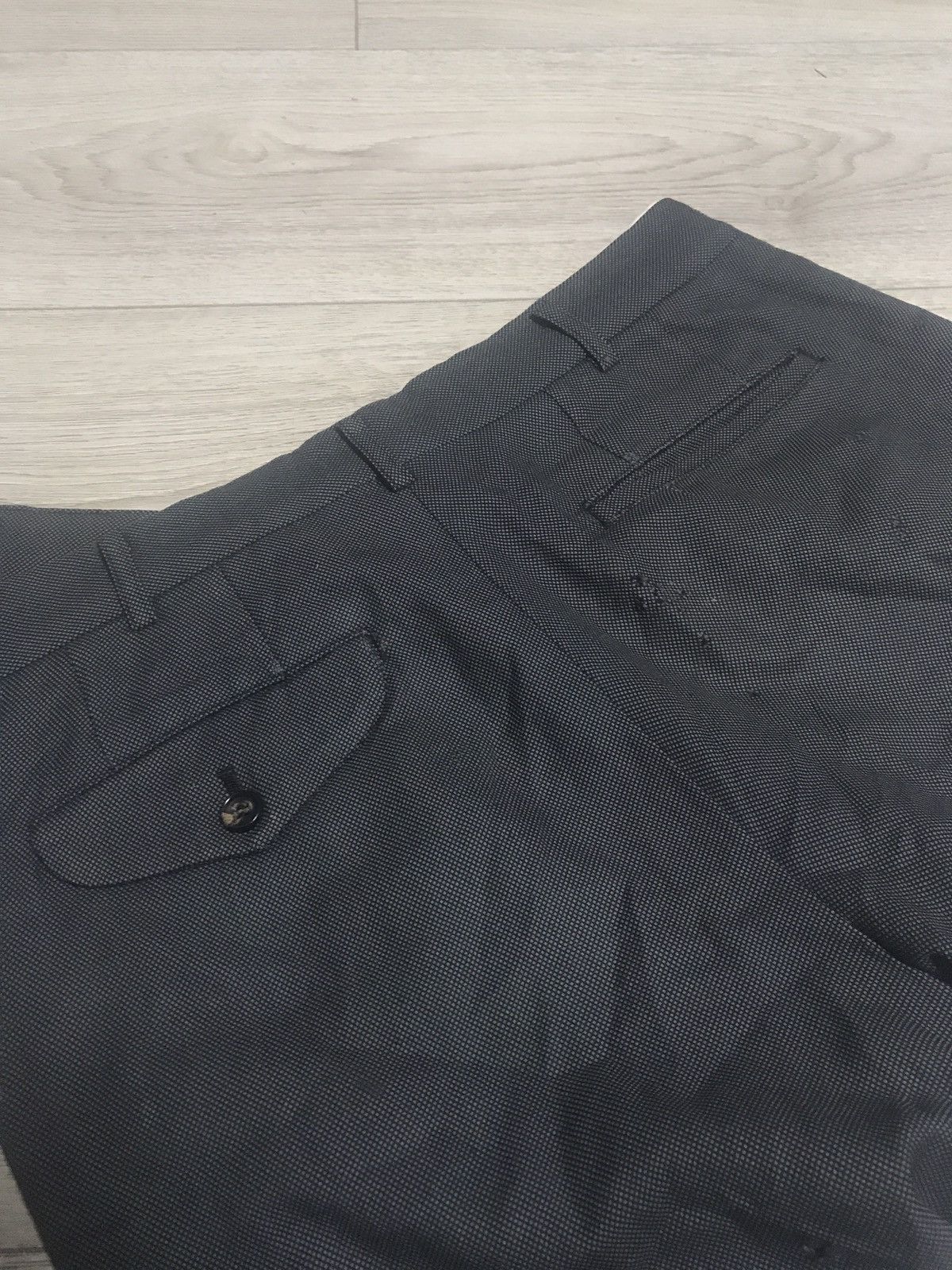 Comme des Garcons Homme × Comme des Garcons Homme Plus × Junya Watanabe PF-P025 Comme Des Garçons Casual Pants M prinstripe trousers Size US 32 / EU 48 - 4 Thumbnail