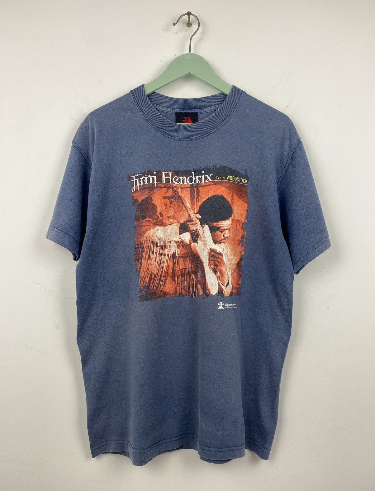 Band Tees Vintage Jimi Hendrix Live At Woodstock 2000 T Shirt Cobain Size US M / EU 48-50 / 2 - 1 Thumbnail