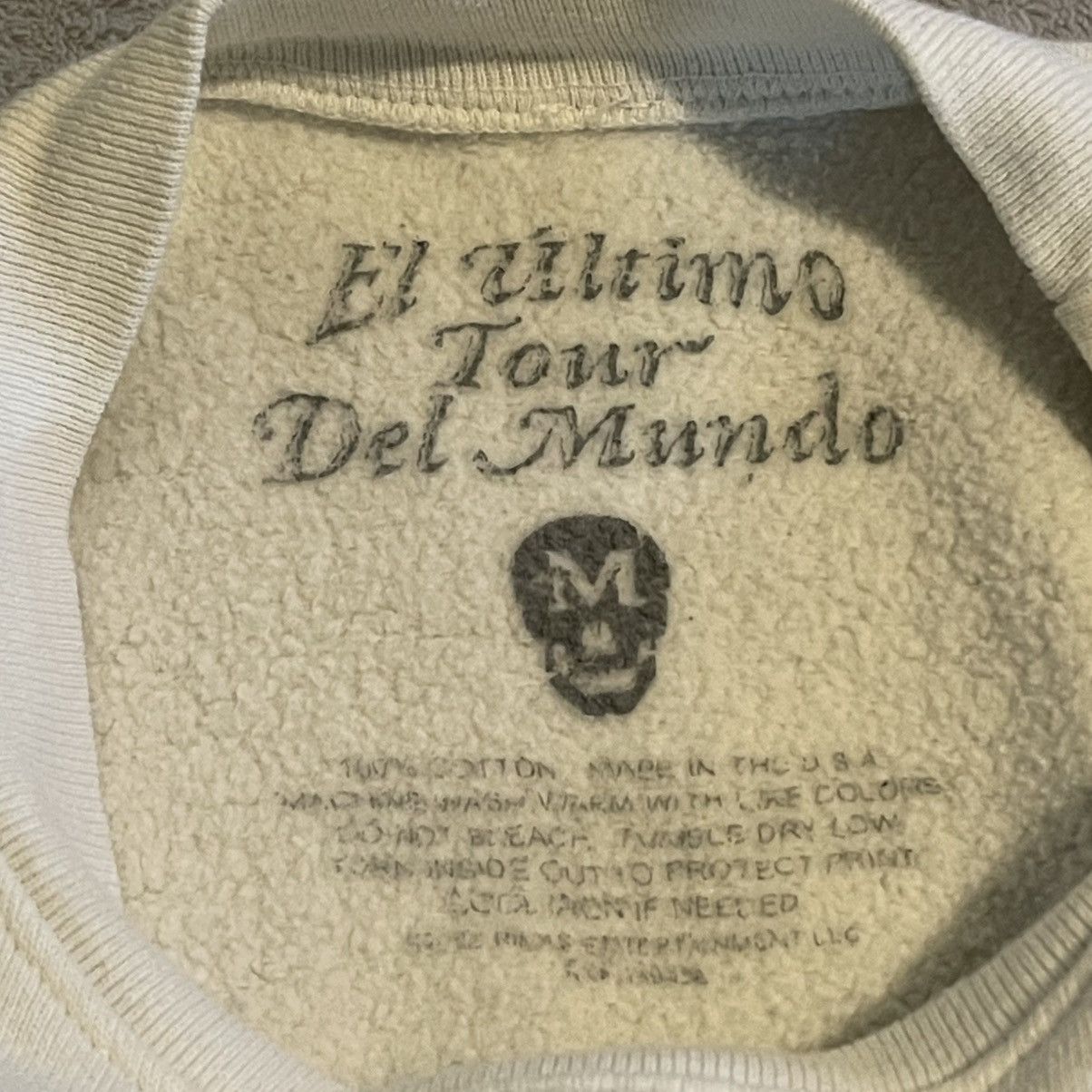Other Bad Bunny El Ultimo Tour Del Mundo Skeleton Sweatshirt M Size US M / EU 48-50 / 2 - 5 Thumbnail