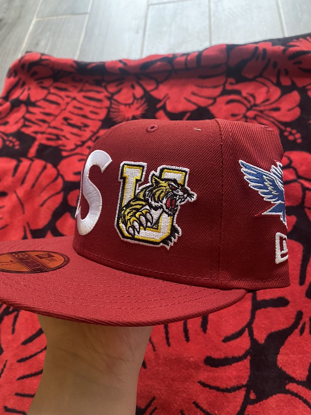 Supreme Supreme Mascots S Logo New Era 59Fifty Fitted cap 7 1/2 Size ONE SIZE - 2 Thumbnail