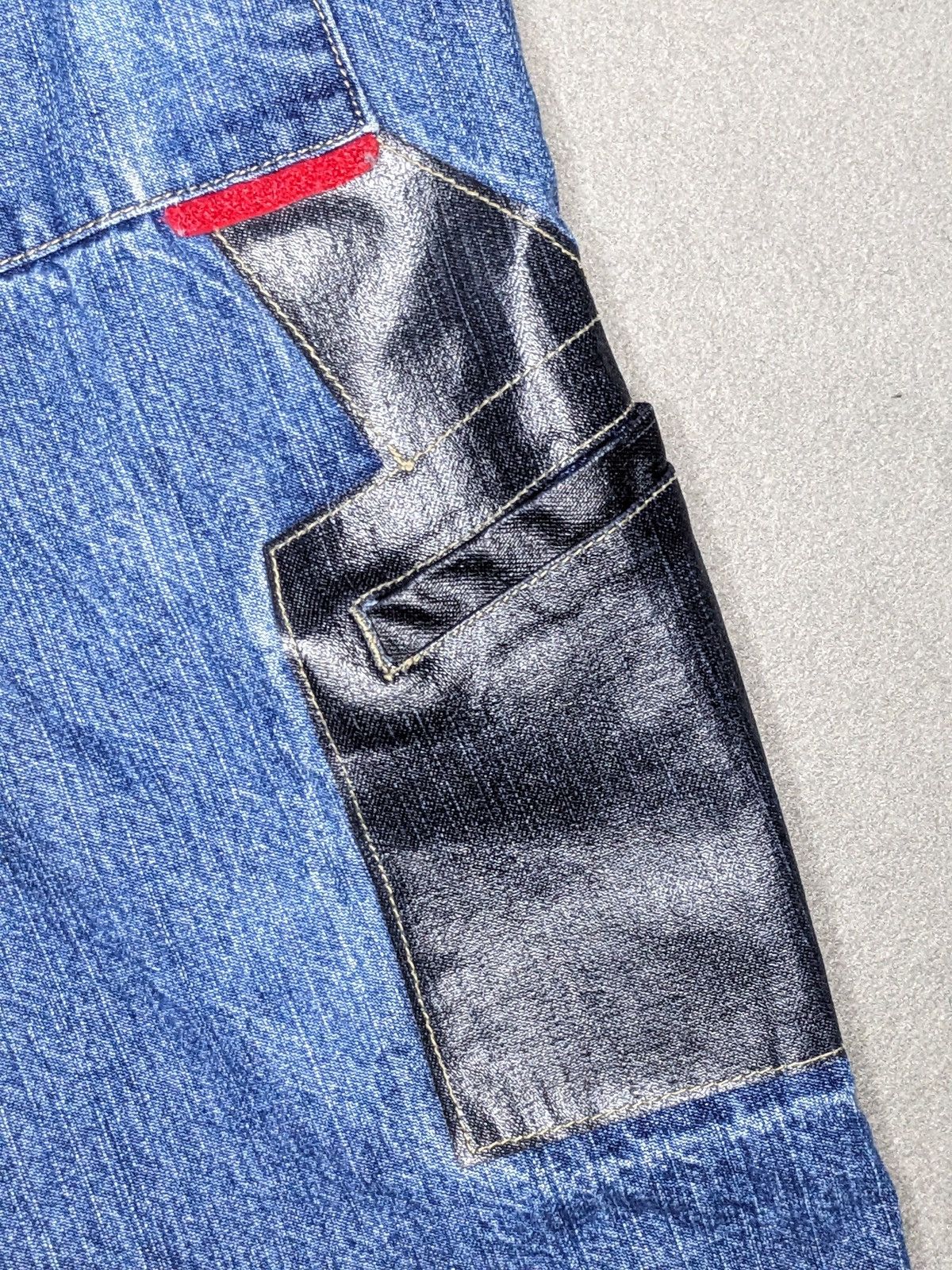 Ecko Unltd. Vintage 90s Ecko Unltd Carpenter Shorts Denim Baggy Jorts 38 Size US 38 / EU 54 - 5 Thumbnail