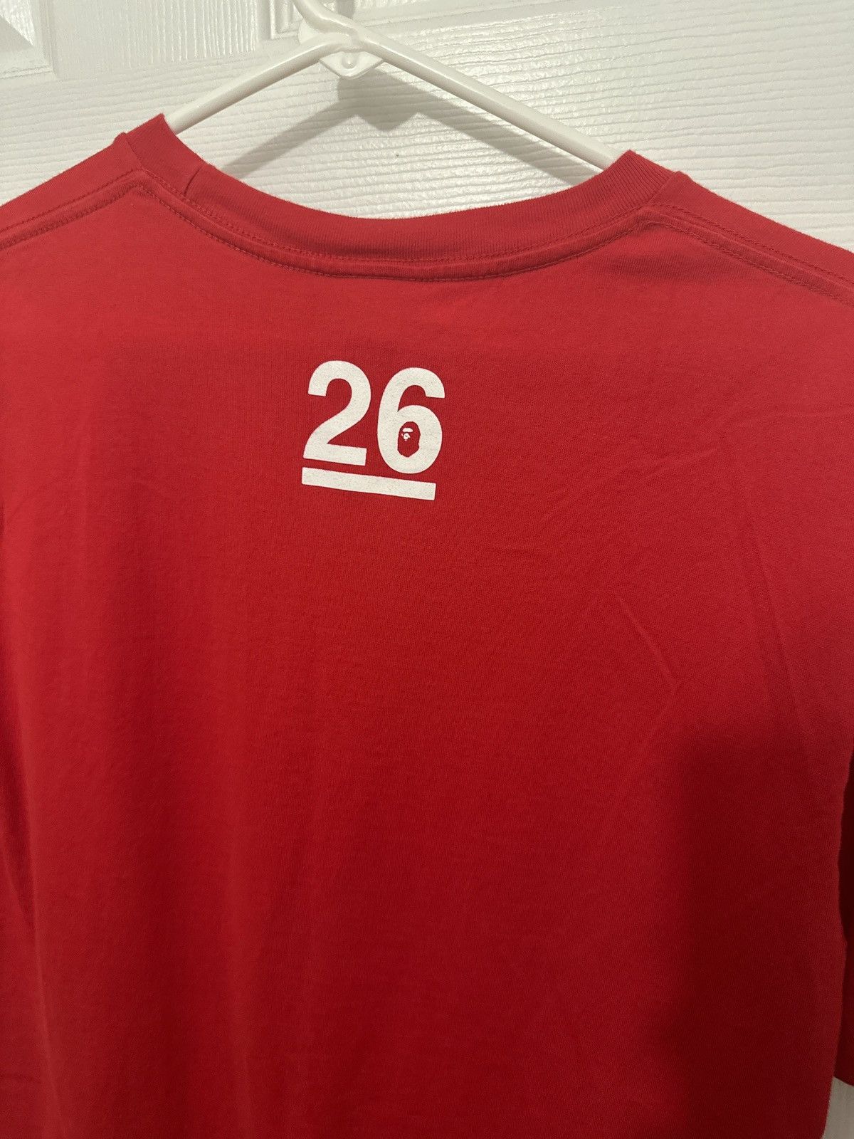 Bape Bape 26th anniversary t shirt red Size US L / EU 52-54 / 3 - 2 Thumbnail