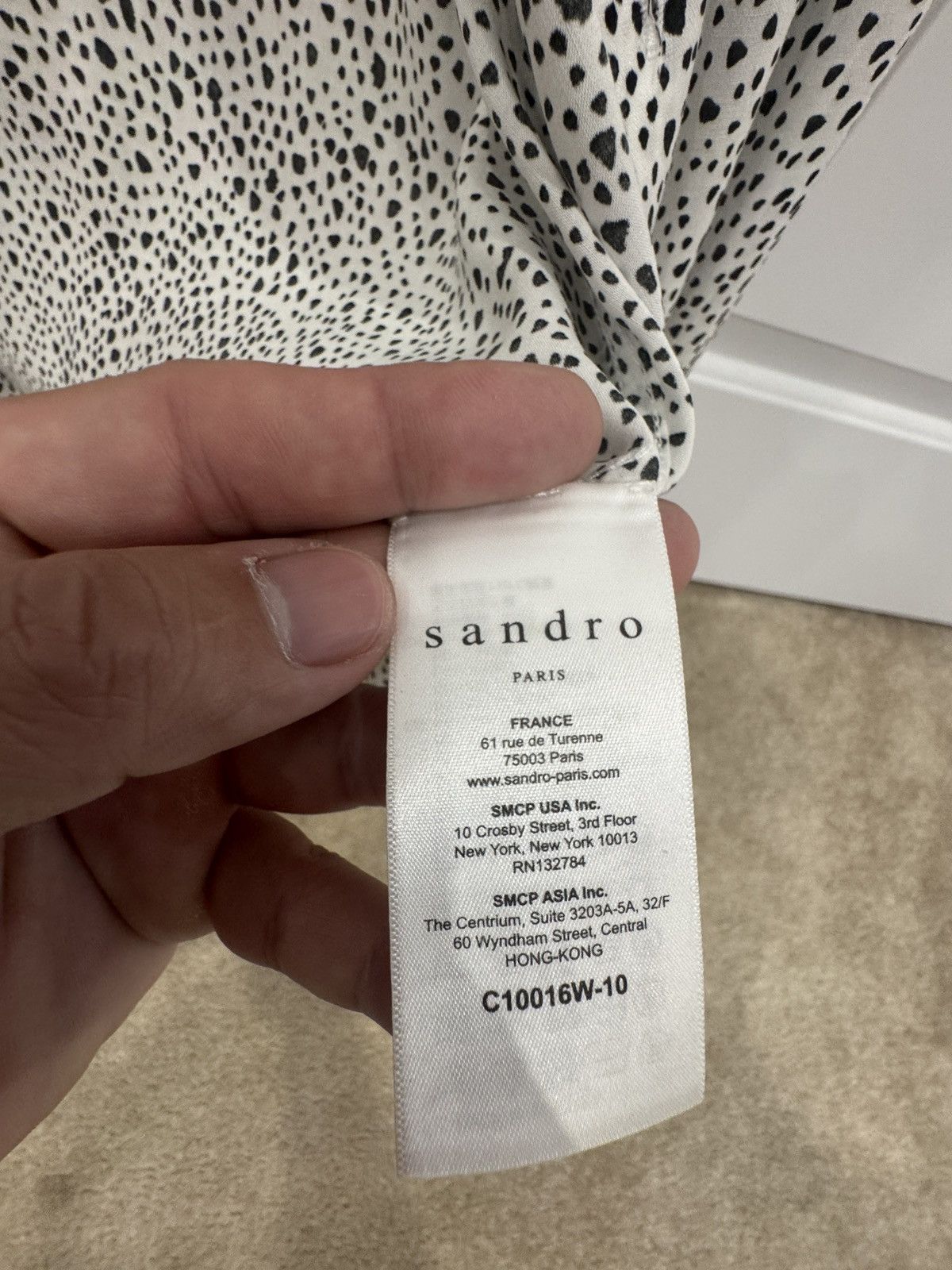 Sandro Sandro White “Heartbreak” shirt Size US XXS / EU 40 - 5 Thumbnail