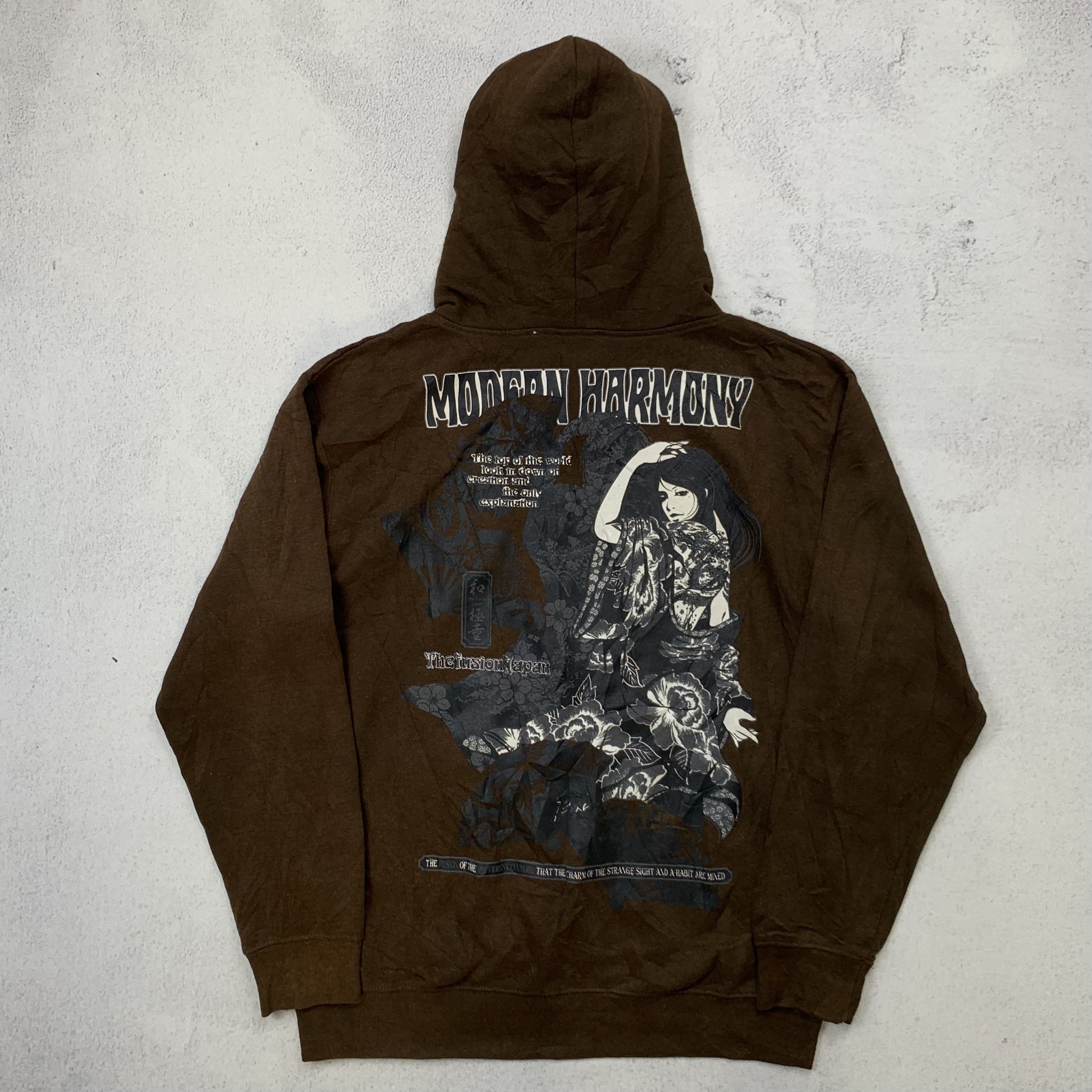 Japanese Brand Bullet Noise The Fusion Japan Modern Harmony Geisha Hoodie Size US M / EU 48-50 / 2 - 1 Thumbnail